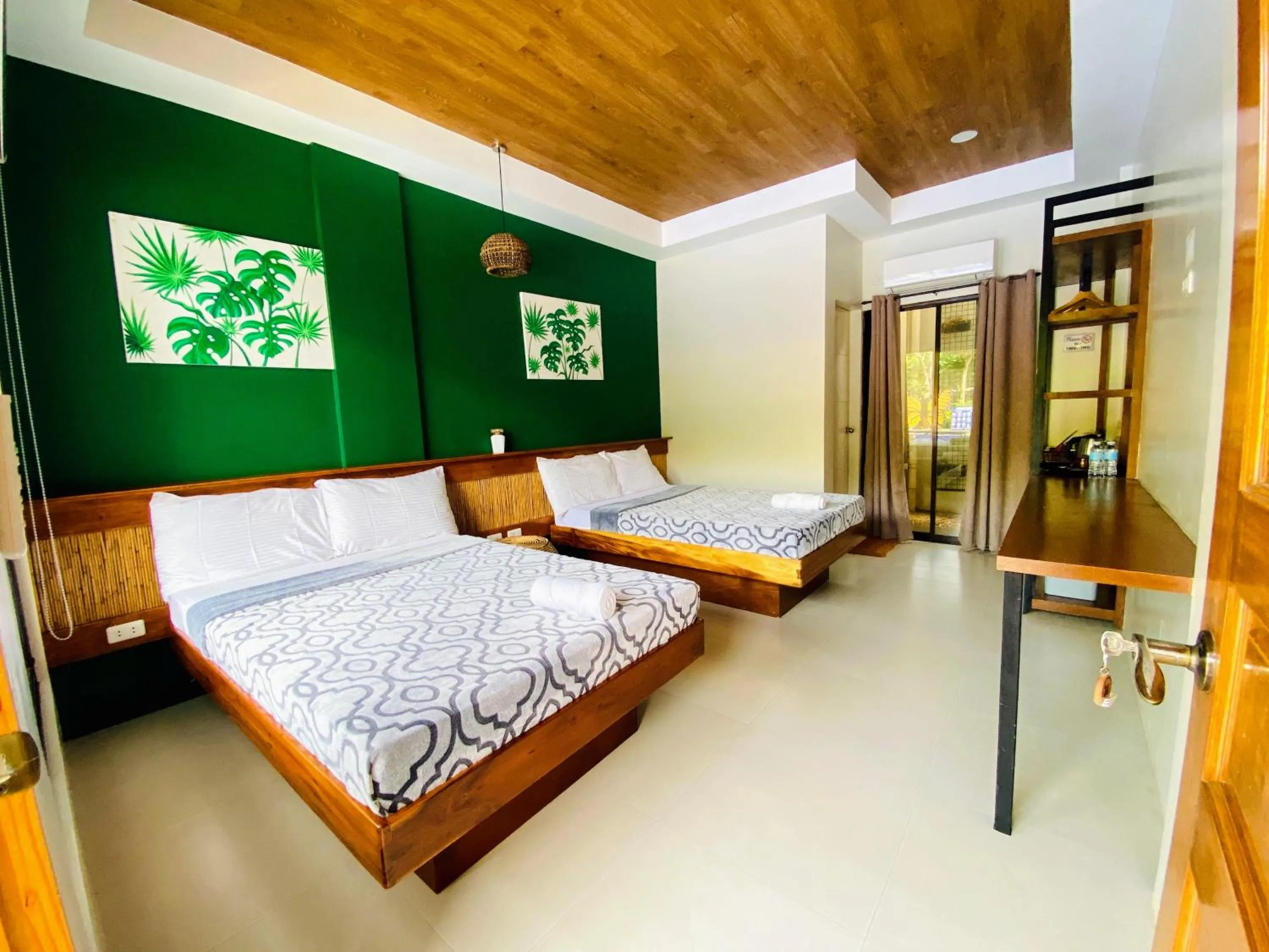 Bed in TEZA Resort