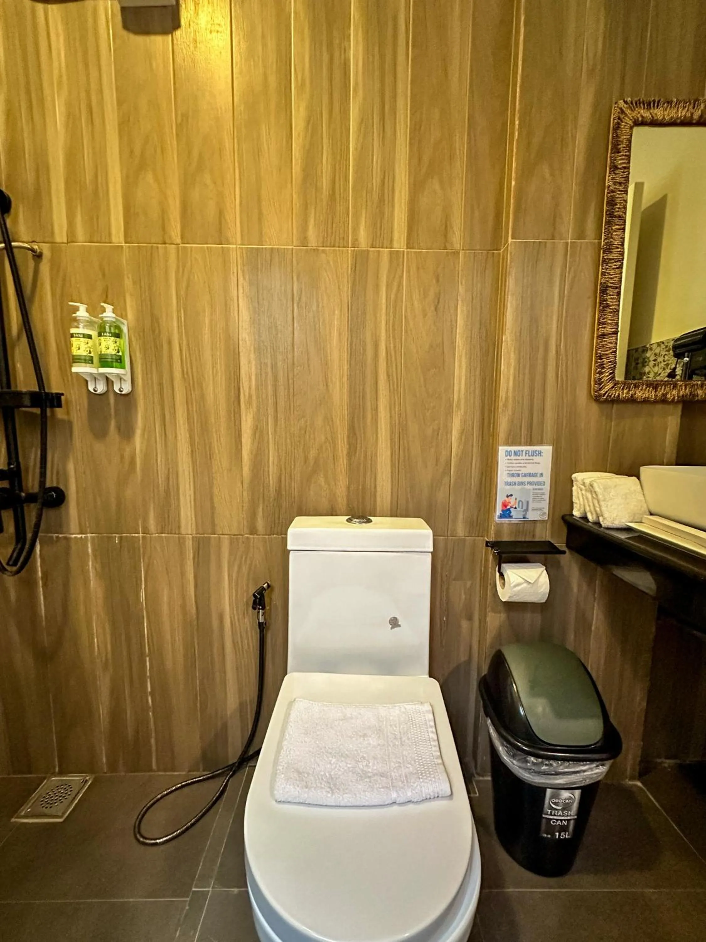 Toilet in TEZA Resort