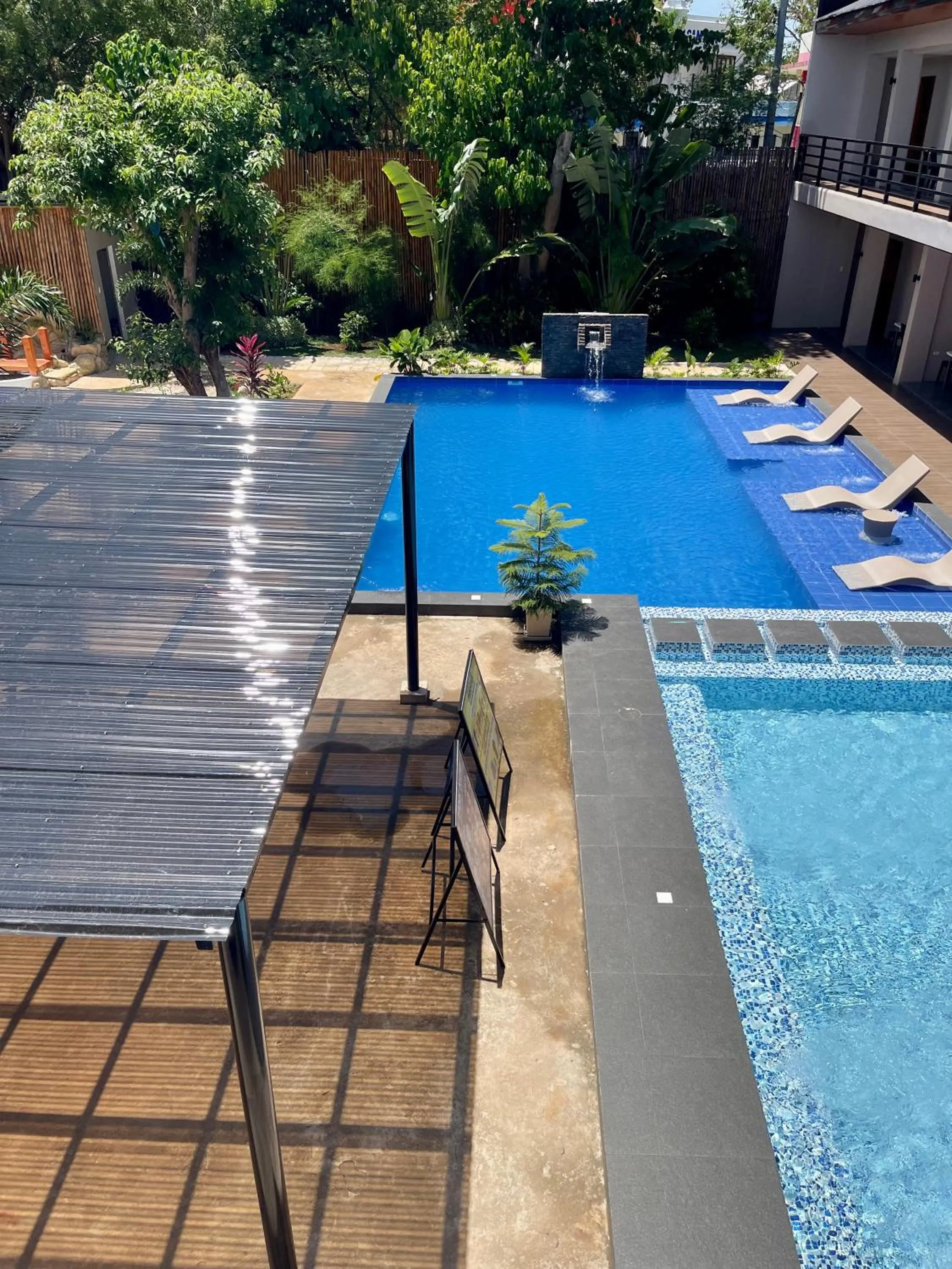 Swimming pool in TEZA Resort