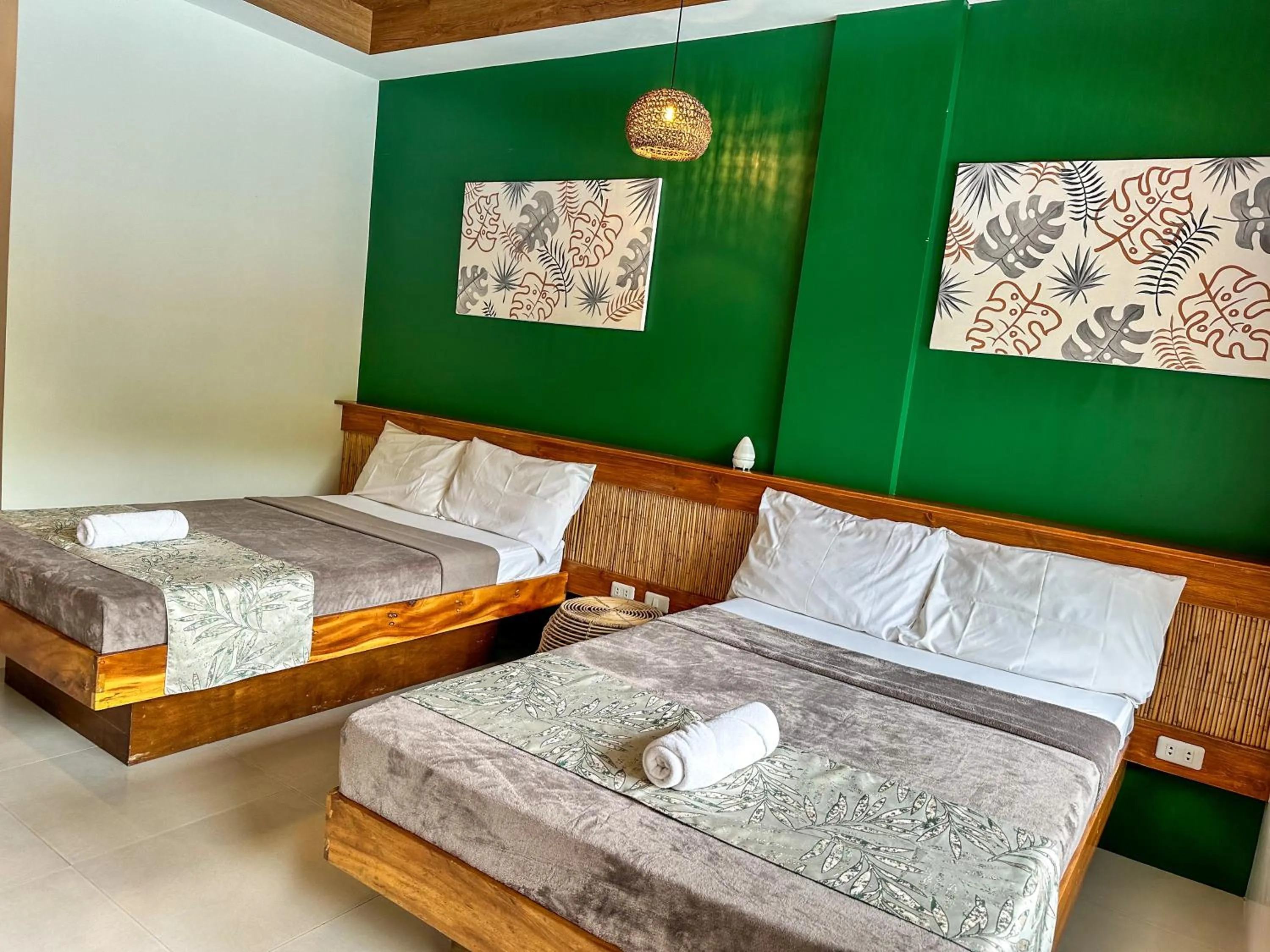 Bed in TEZA Resort
