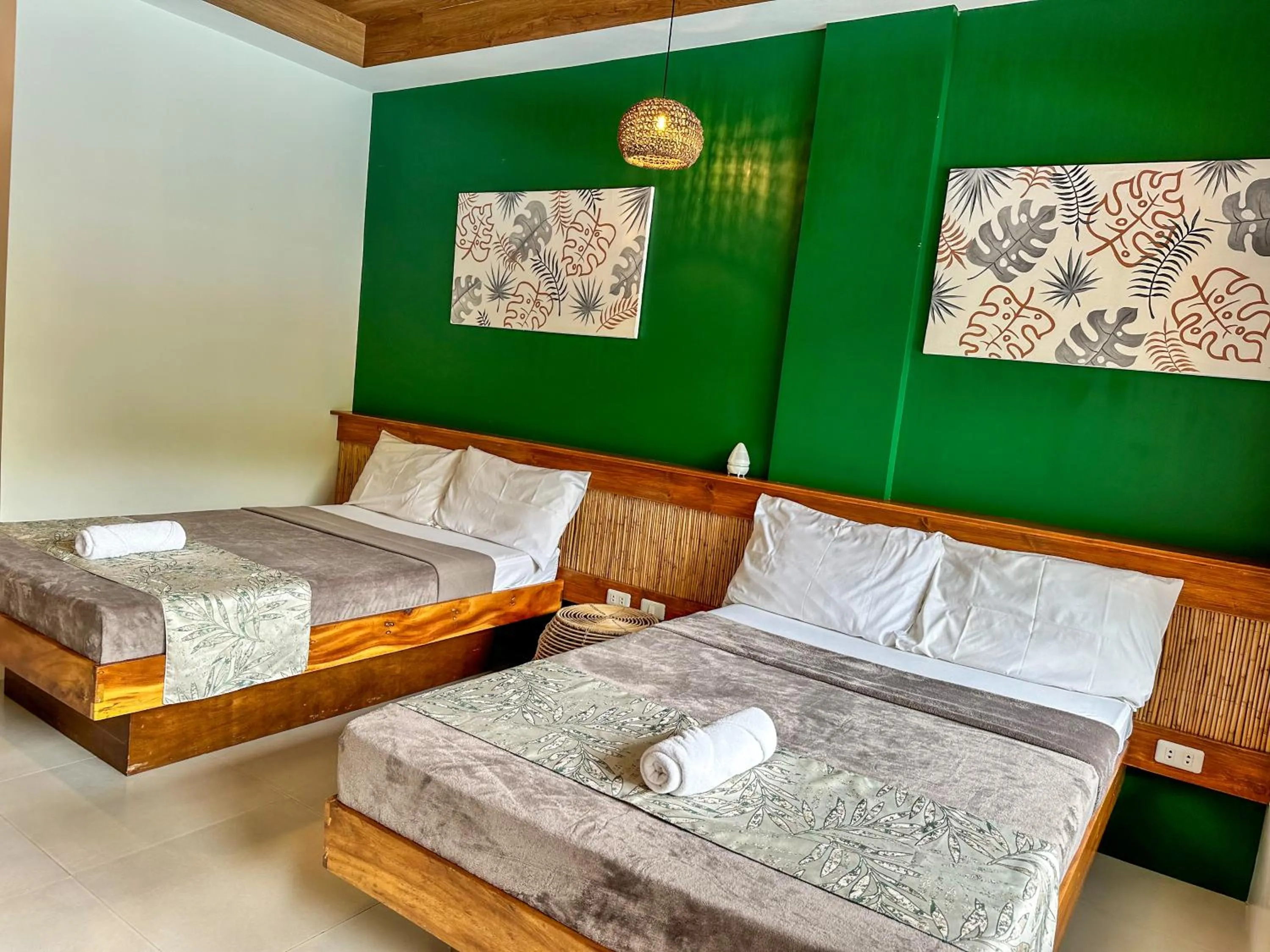 Bed in TEZA Resort