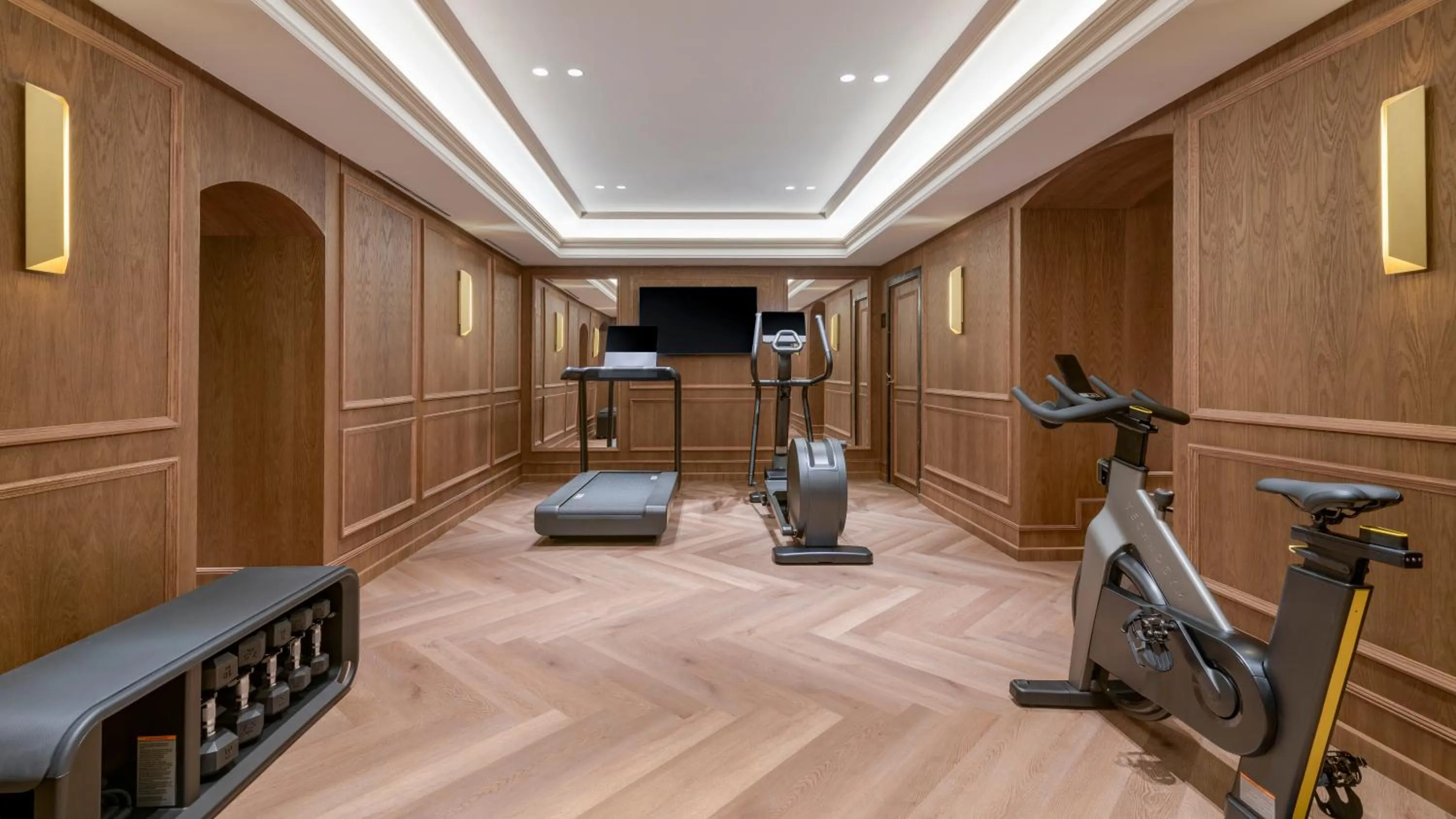 Fitness centre/facilities in Santo Mauro, a Luxury Collection Hotel, Madrid
