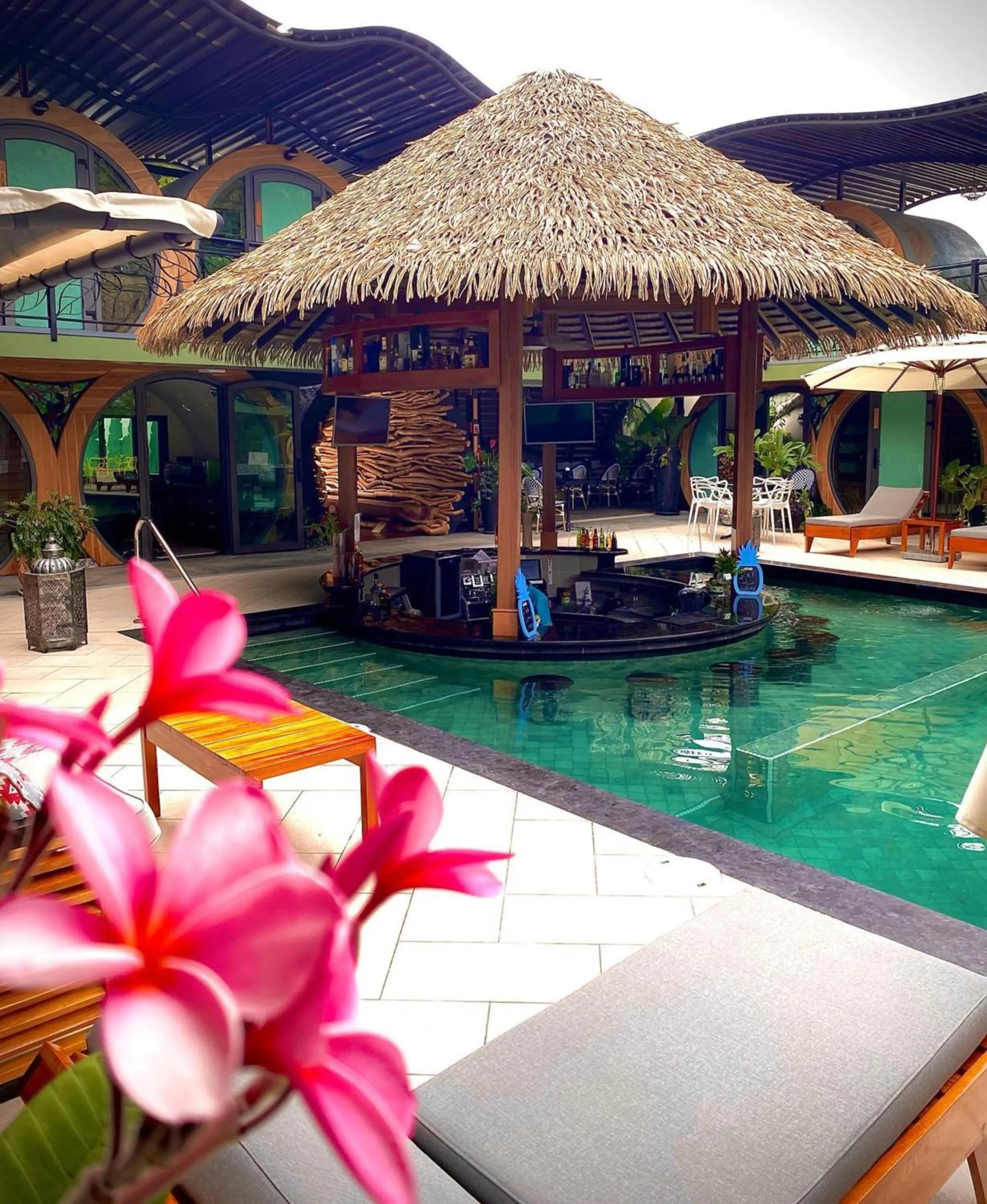 Lounge or bar in Saranda Boutique Hotel
