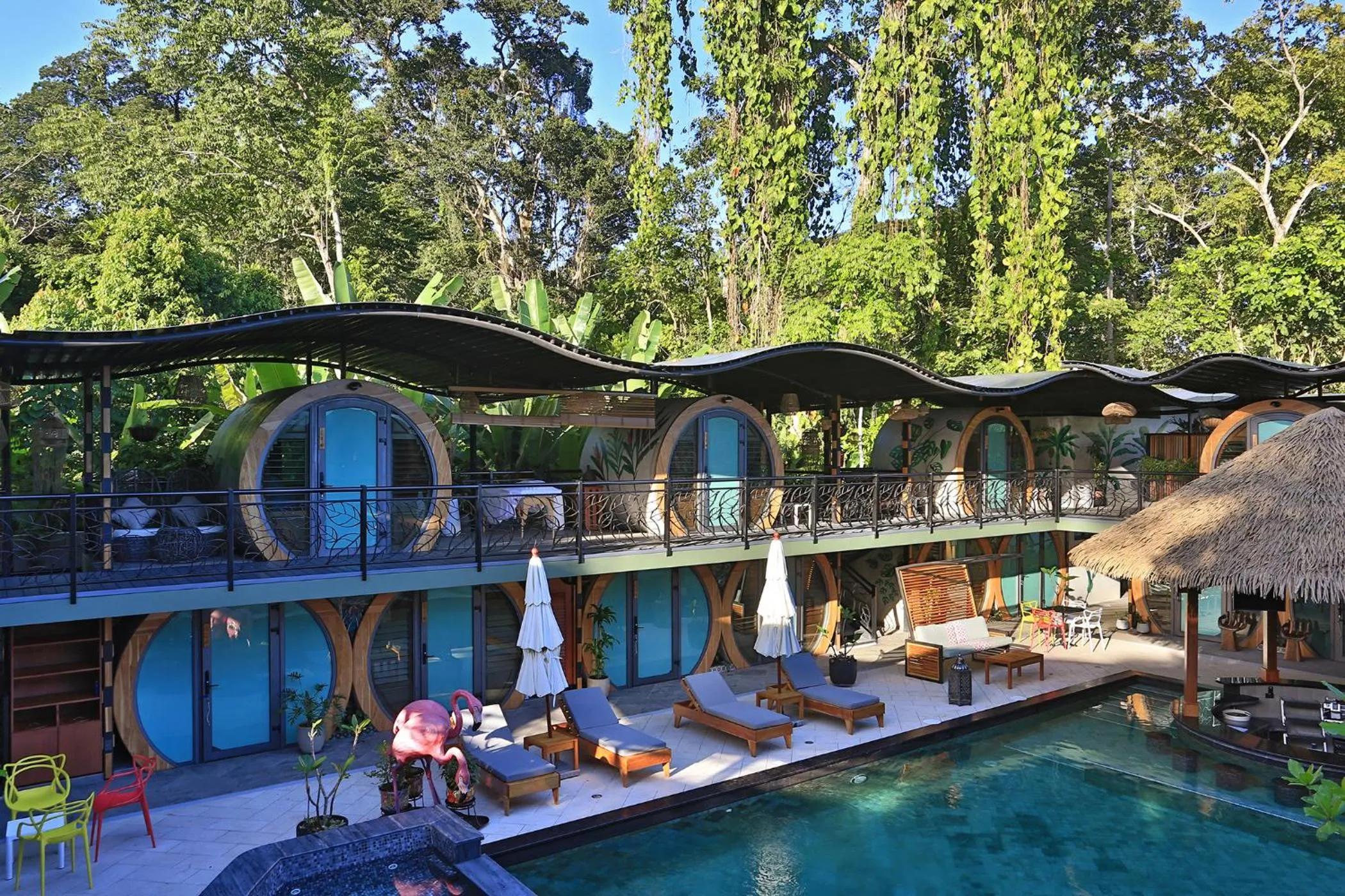 Property building in Saranda Boutique Hotel