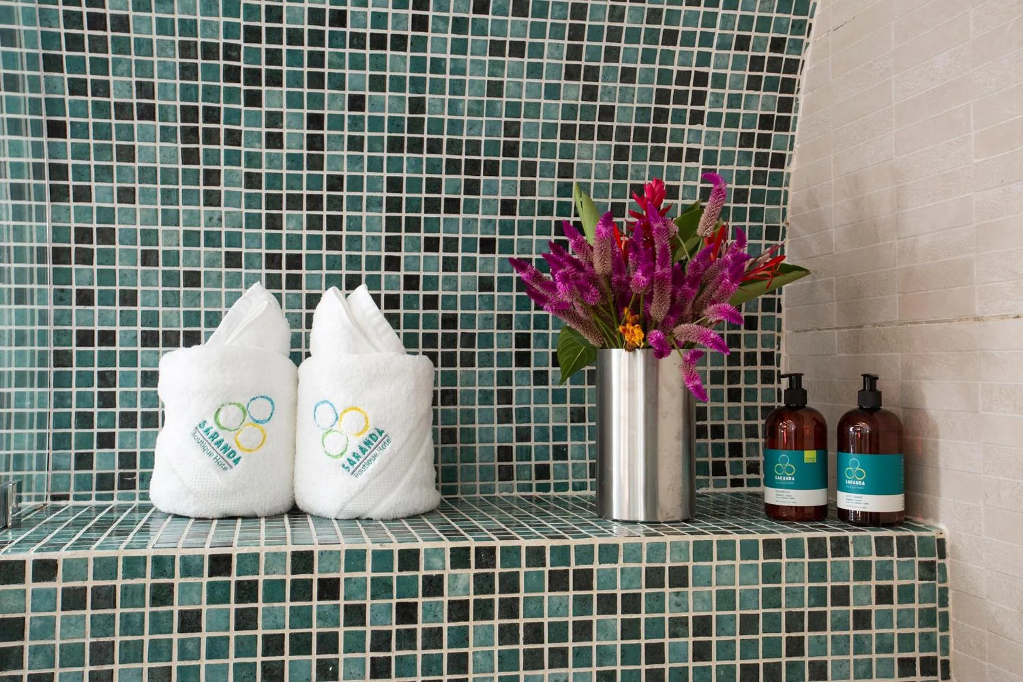 Bathroom in Saranda Boutique Hotel