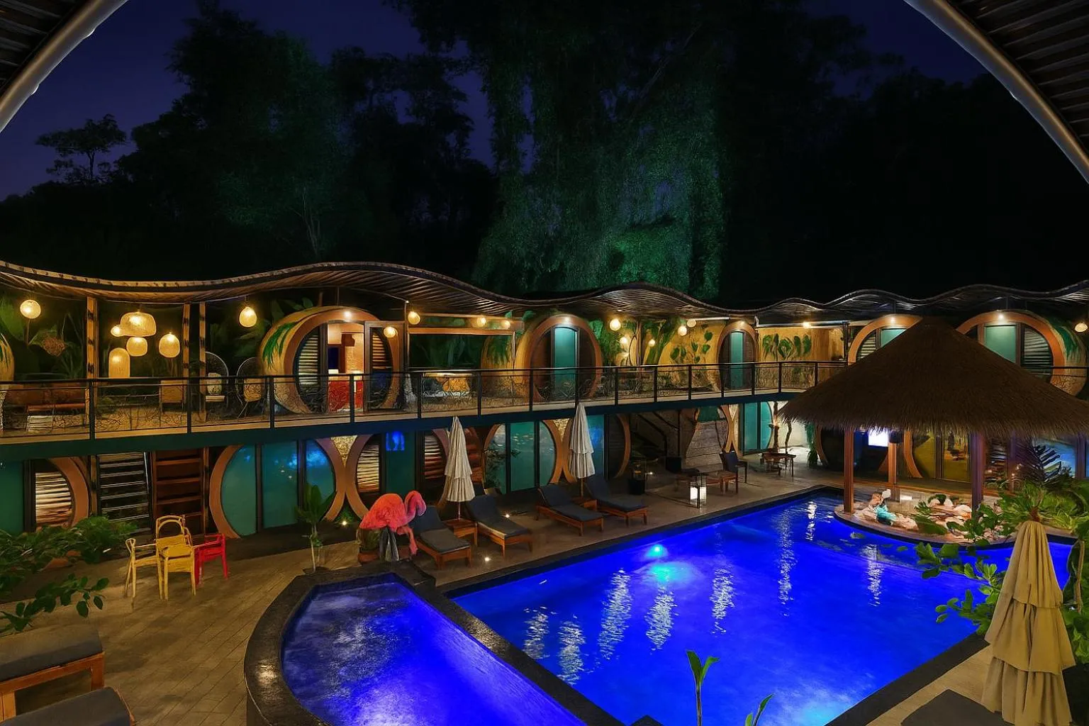 Property building in Saranda Boutique Hotel