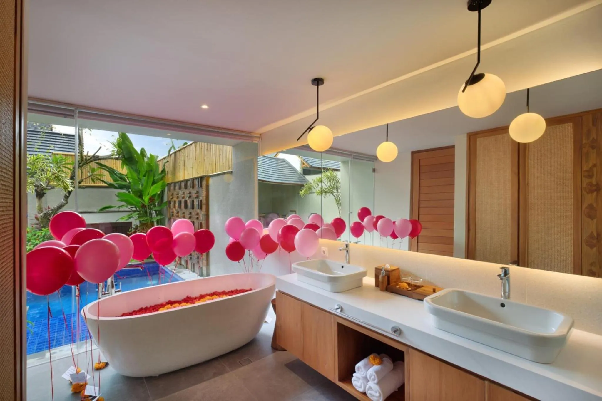 Decorative detail in Teratai Villa Canggu by Ini Vie Hospitality