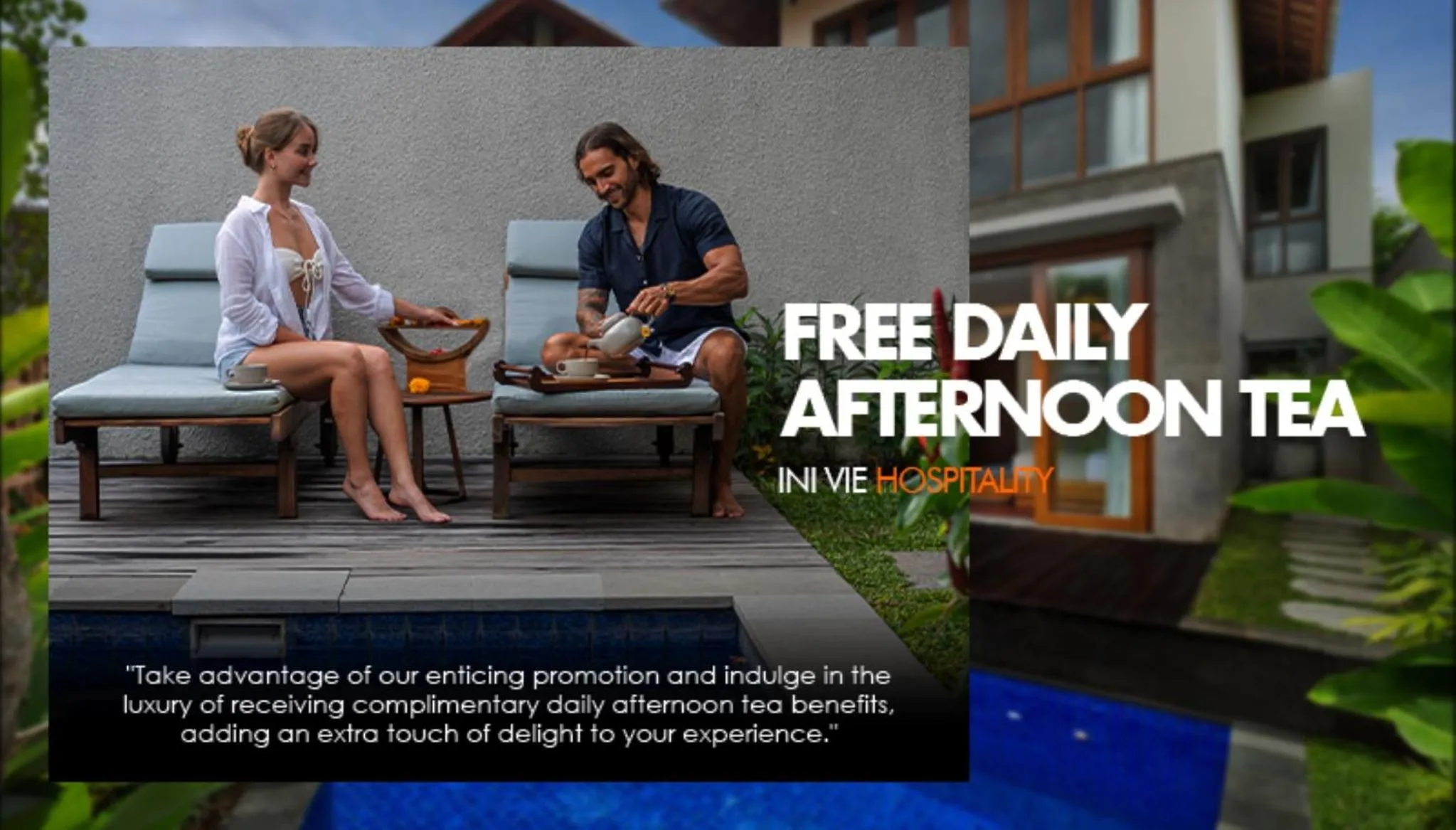 Area and facilities in Teratai Villa Canggu by Ini Vie Hospitality