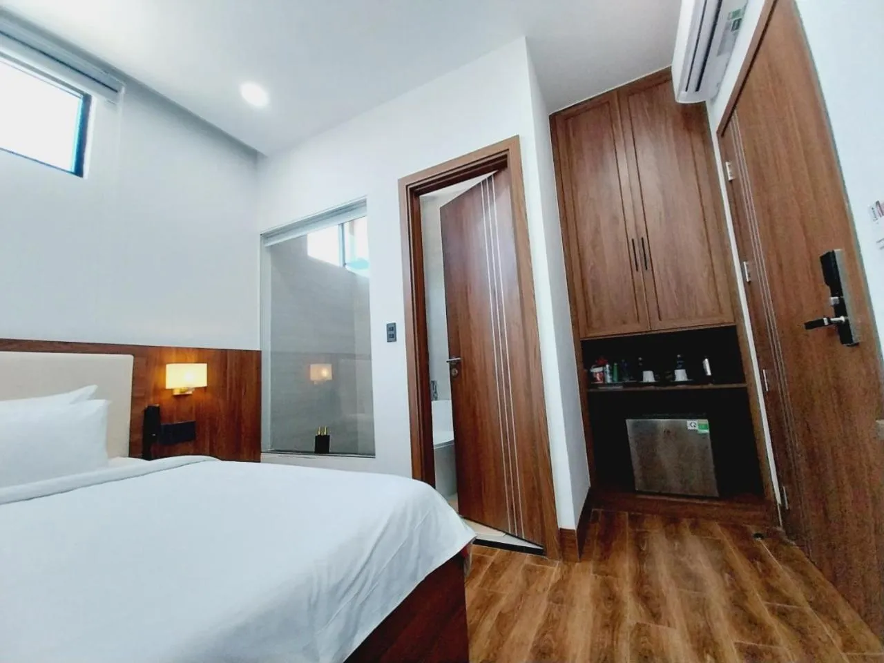 Bed in Santini Hotel