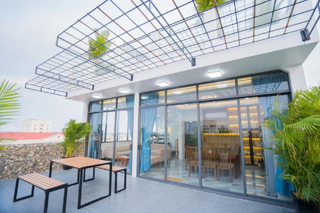 Property building in Santini Hotel