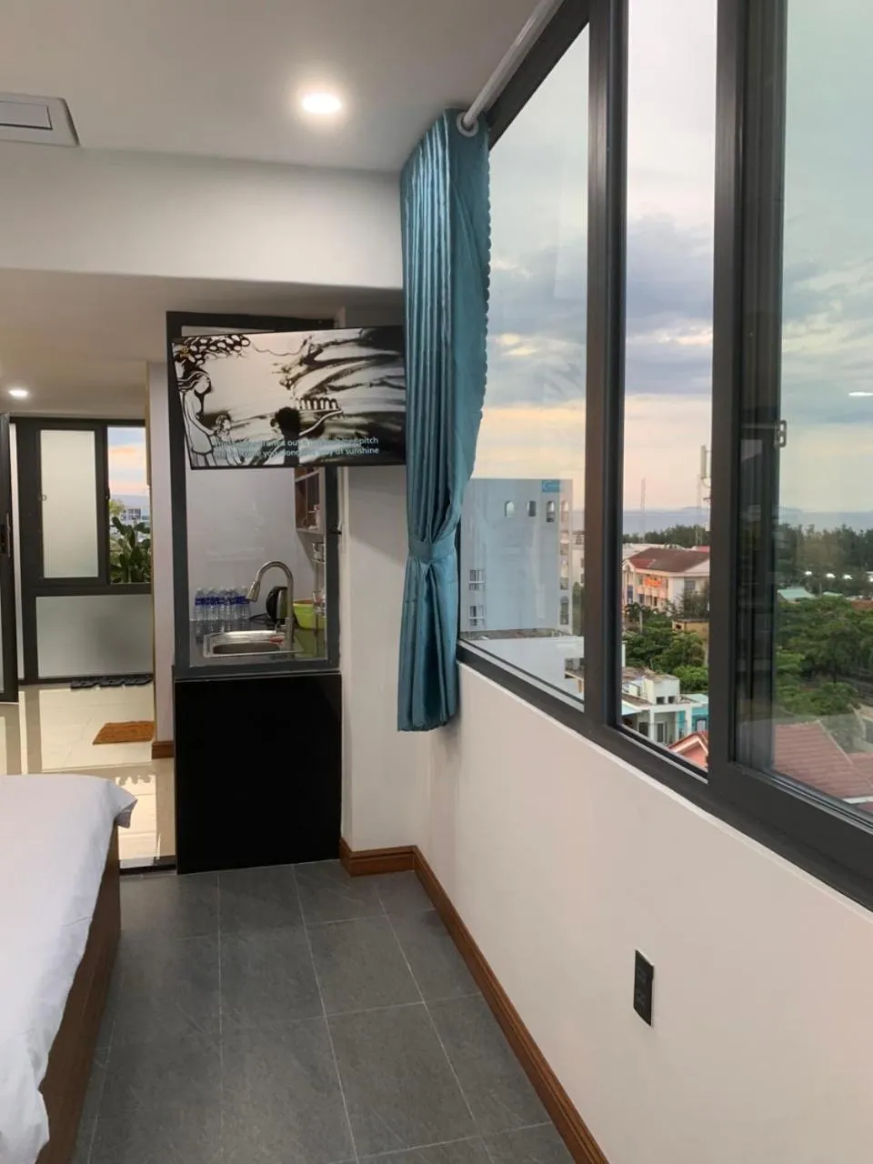 Bed in Santini Hotel