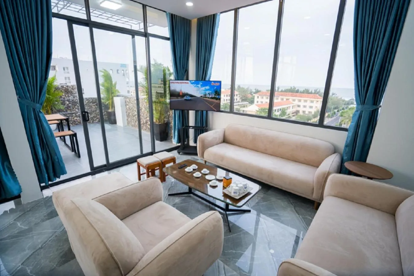 Property building in Santini Hotel