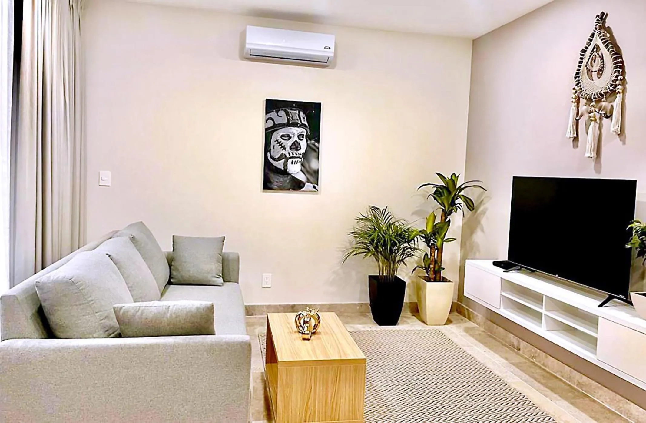 Living room in Elegant 1BR ALDEA ZAMA Tulum