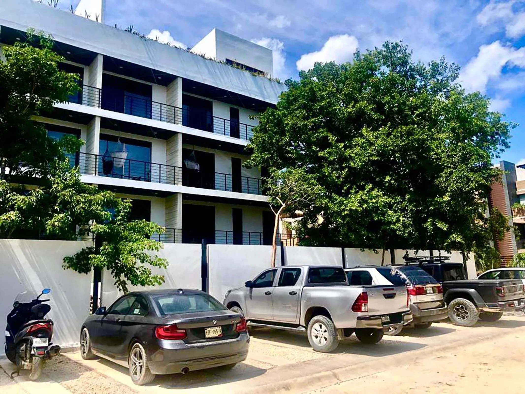 Parking in Elegant 1BR ALDEA ZAMA Tulum