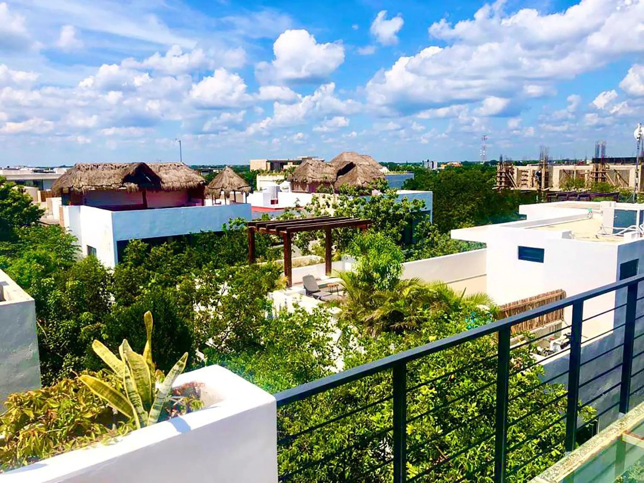 Swimming pool in Elegant 1BR ALDEA ZAMA Tulum