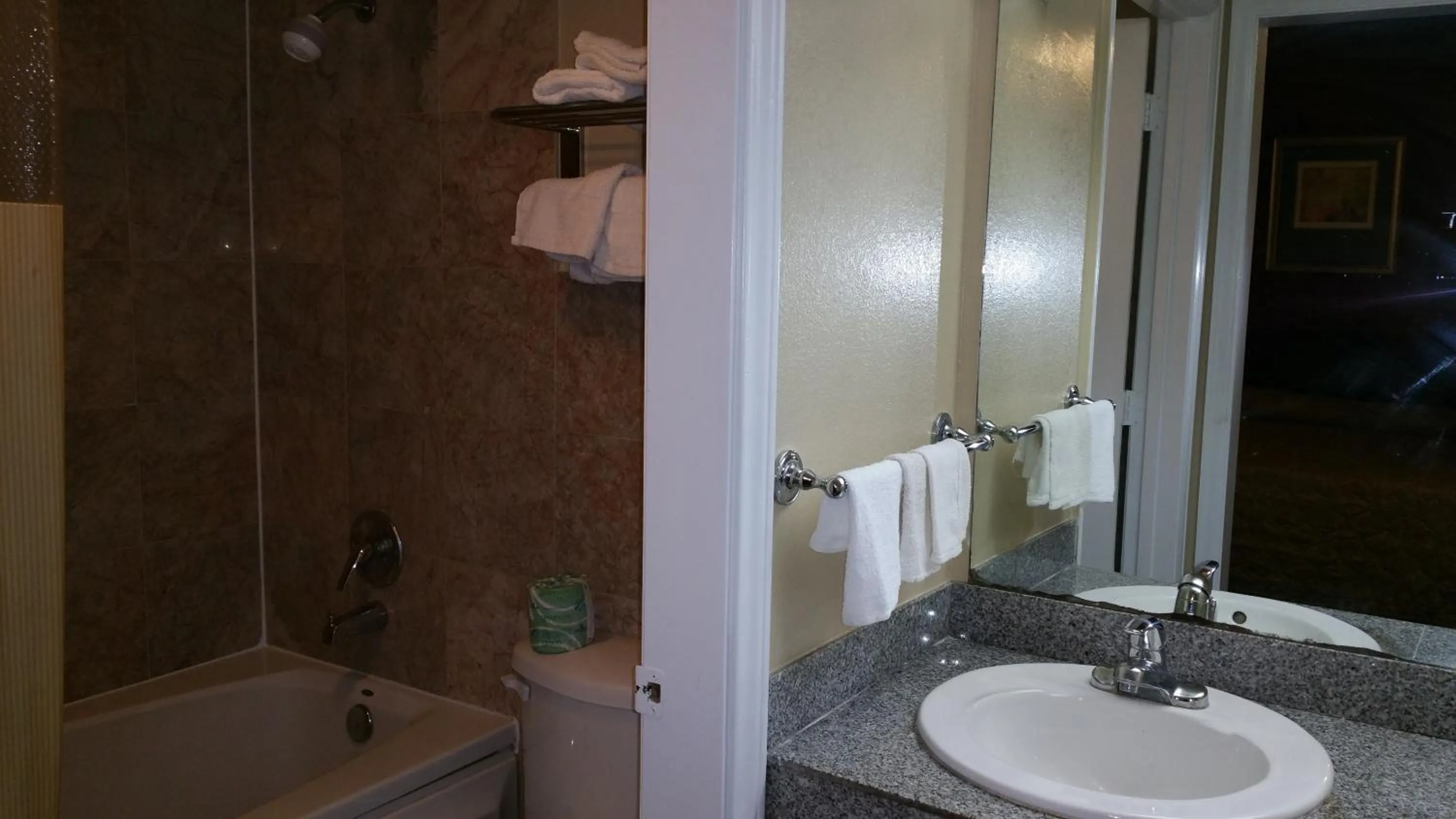 Bathroom in Executive Inn and Suites Waxahachie