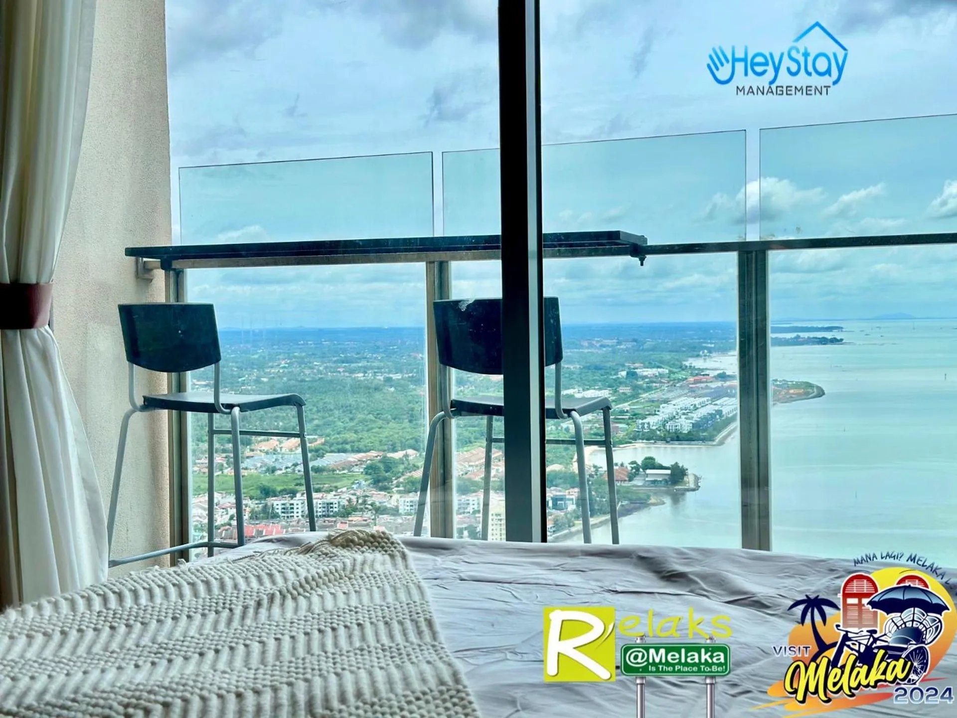 Bed in Silver Scape Residence Melaka Raya By Heystay Management