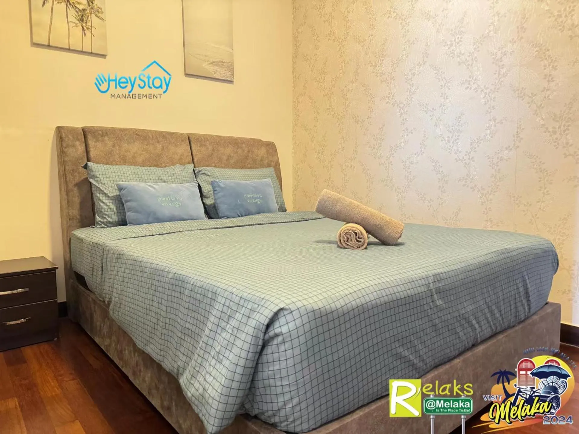 Bed in Silver Scape Residence Melaka Raya By Heystay Management