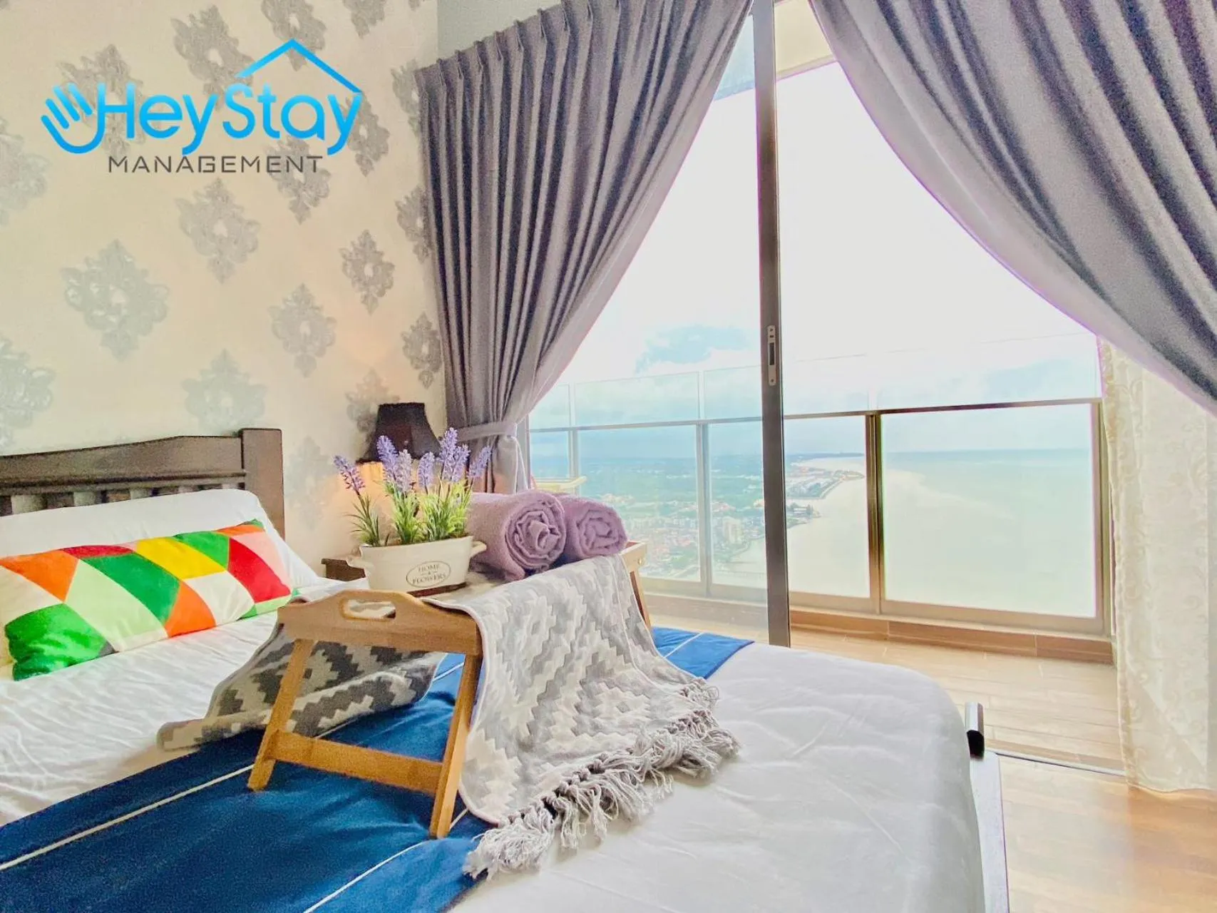 Bed in Silver Scape Residence Melaka Raya By Heystay Management