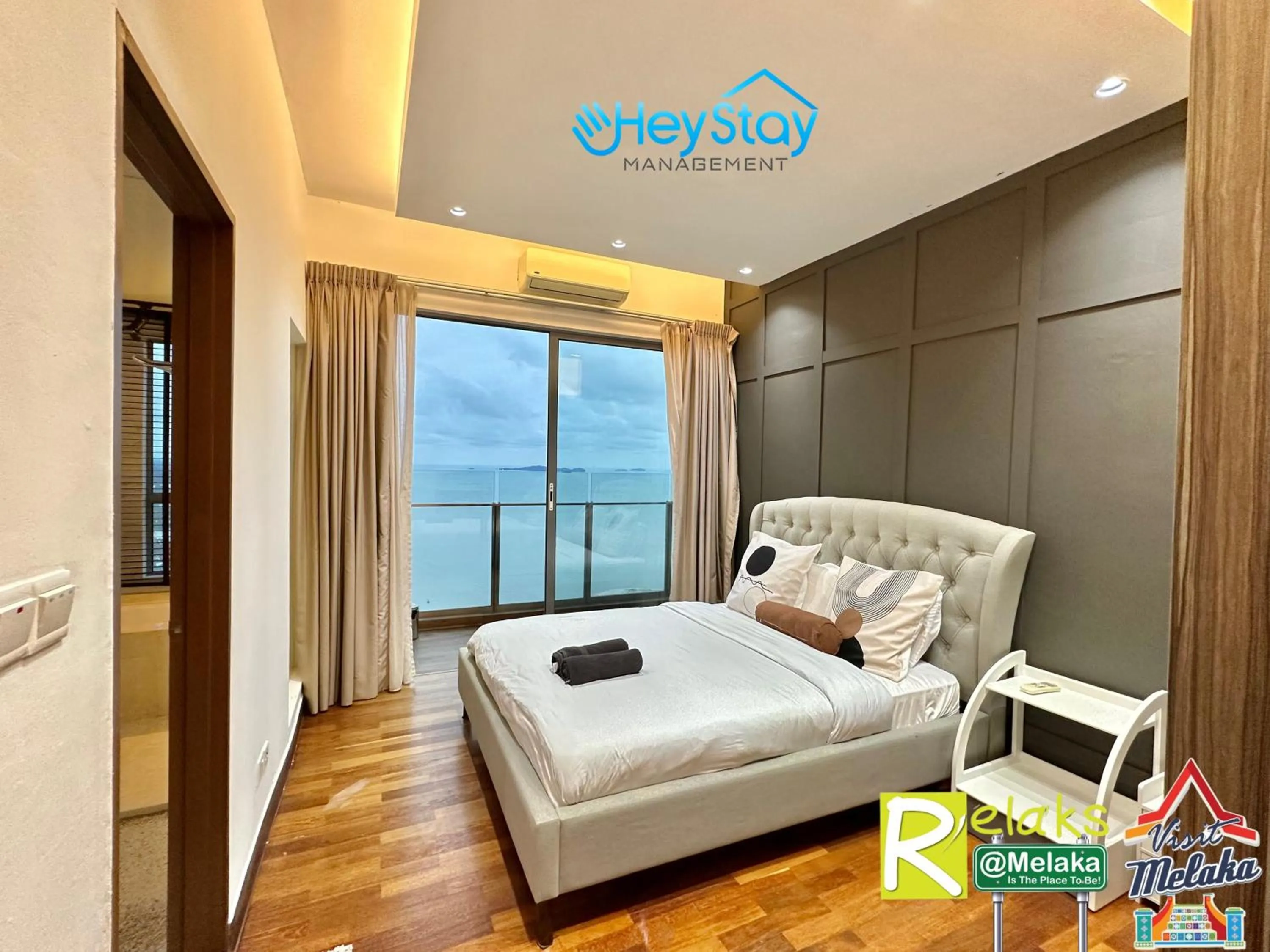 Bed in Silver Scape Residence Melaka Raya By Heystay Management
