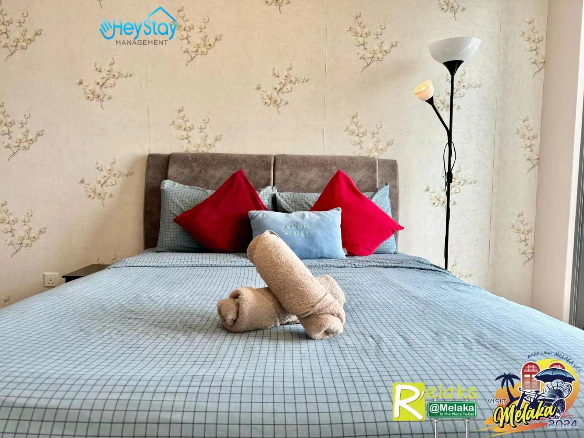 Bed in Silver Scape Residence Melaka Raya By Heystay Management