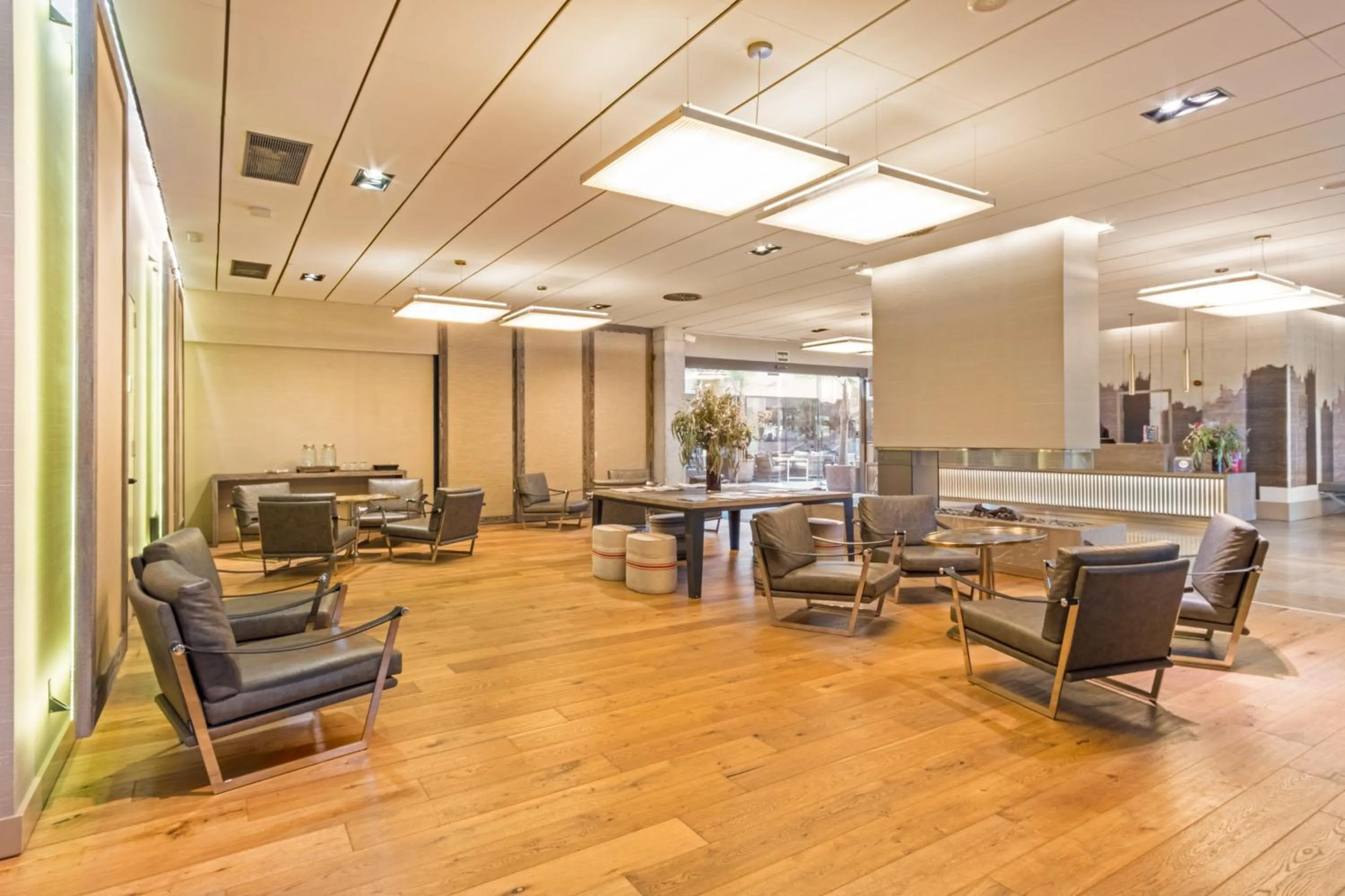 Lobby or reception in Aravaca Village Hotel