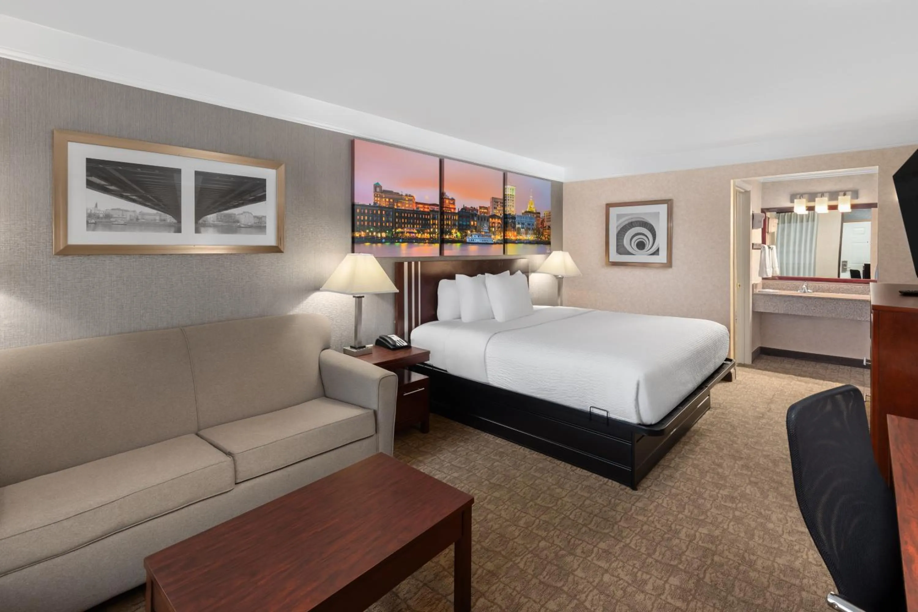 Bed in Days Inn by Wyndham Columbia Kentucky