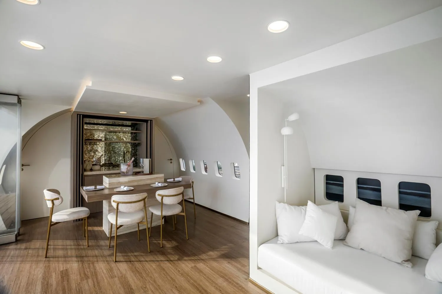 Living room in Private Jet Villa Uluwatu