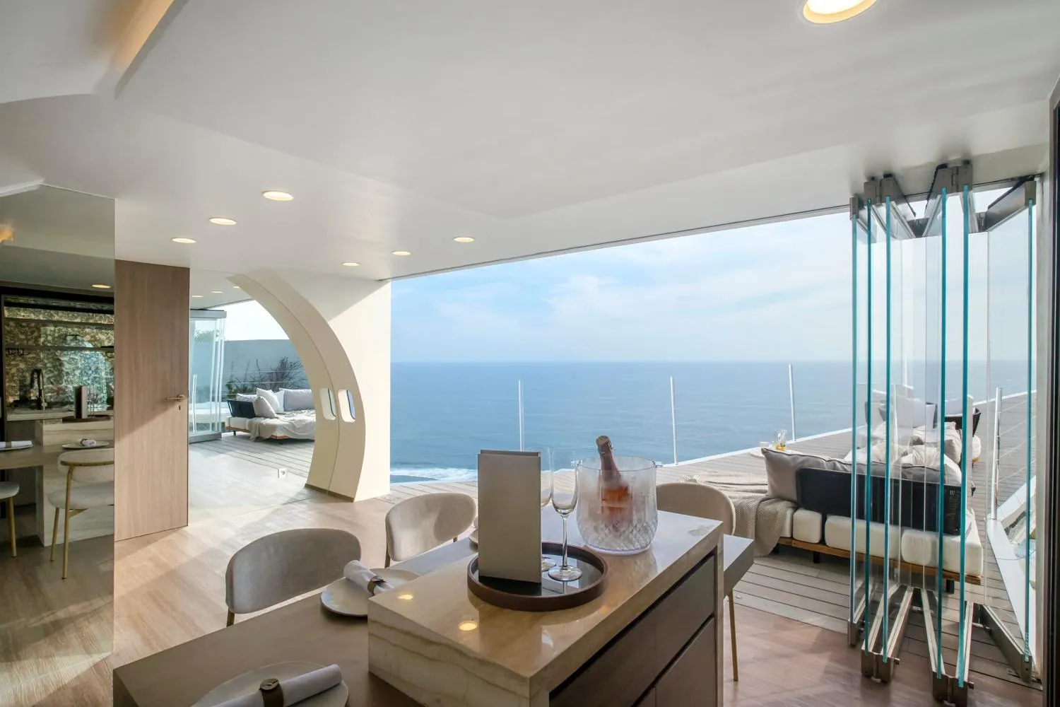 Balcony/Terrace in Private Jet Villa Uluwatu