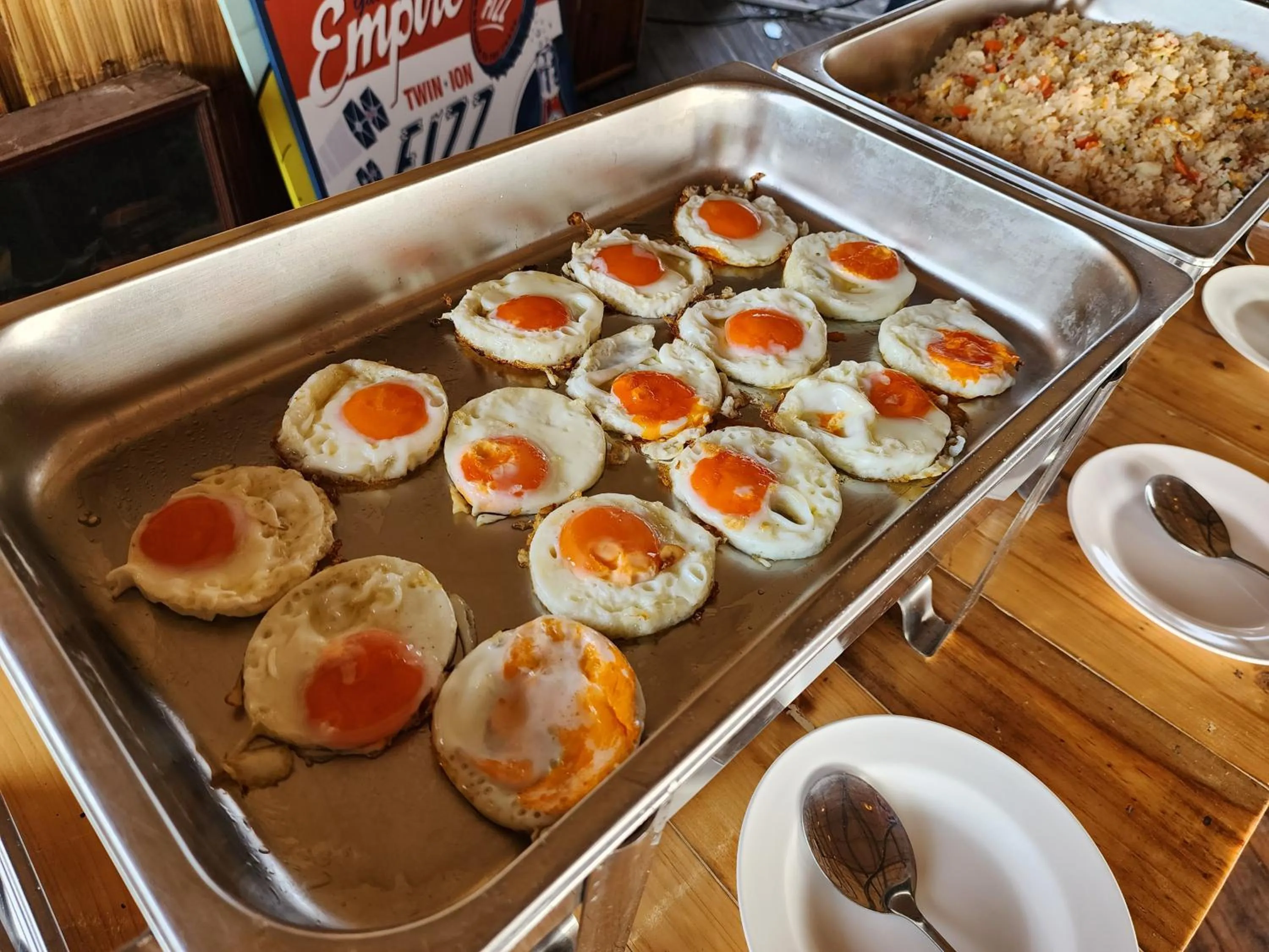 Breakfast in บ้านไร่ วรรณ วาลย์ รีสอร์ท