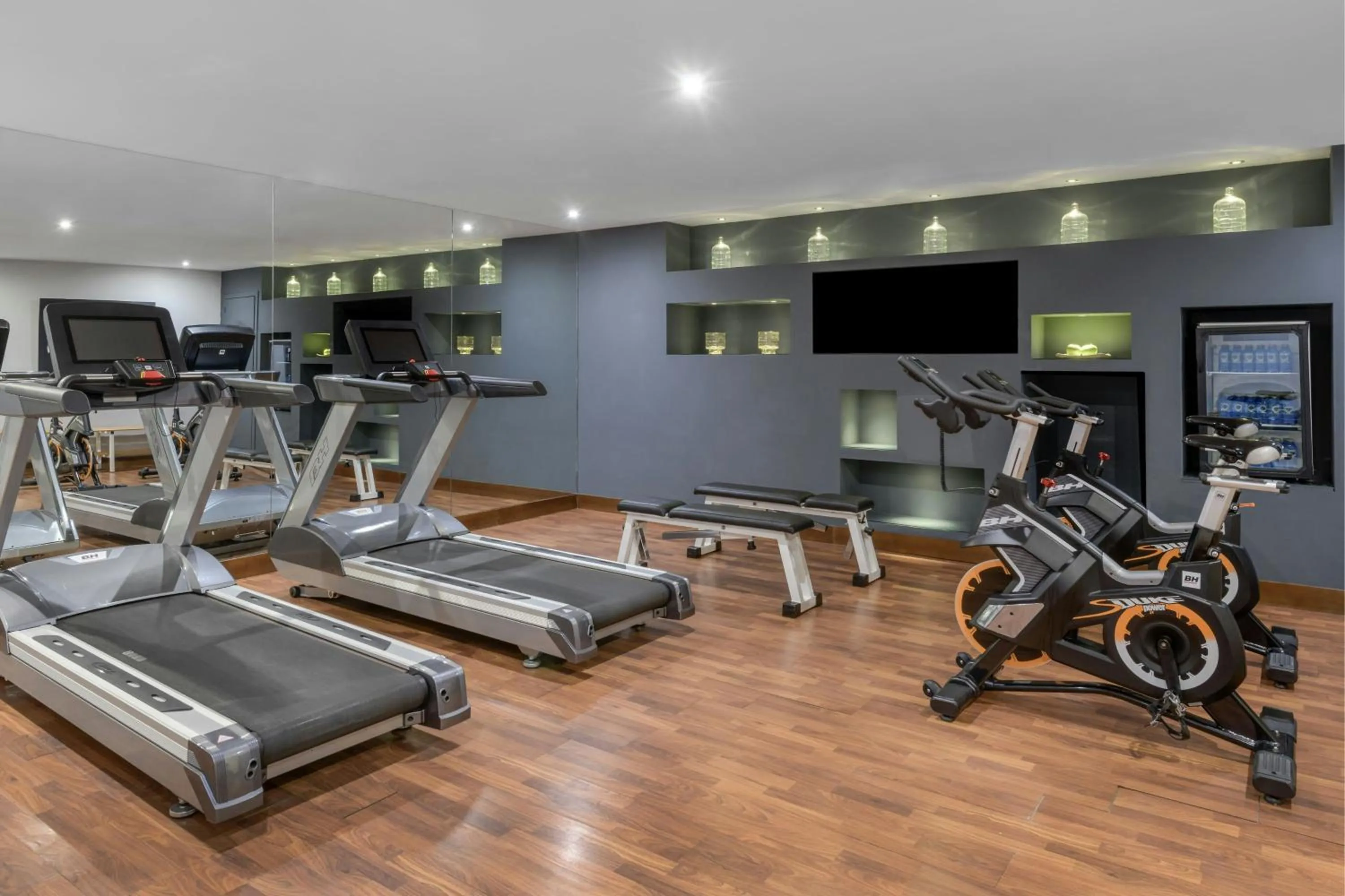 Fitness centre/facilities in AC Hotel Sevilla Fórum by Marriott