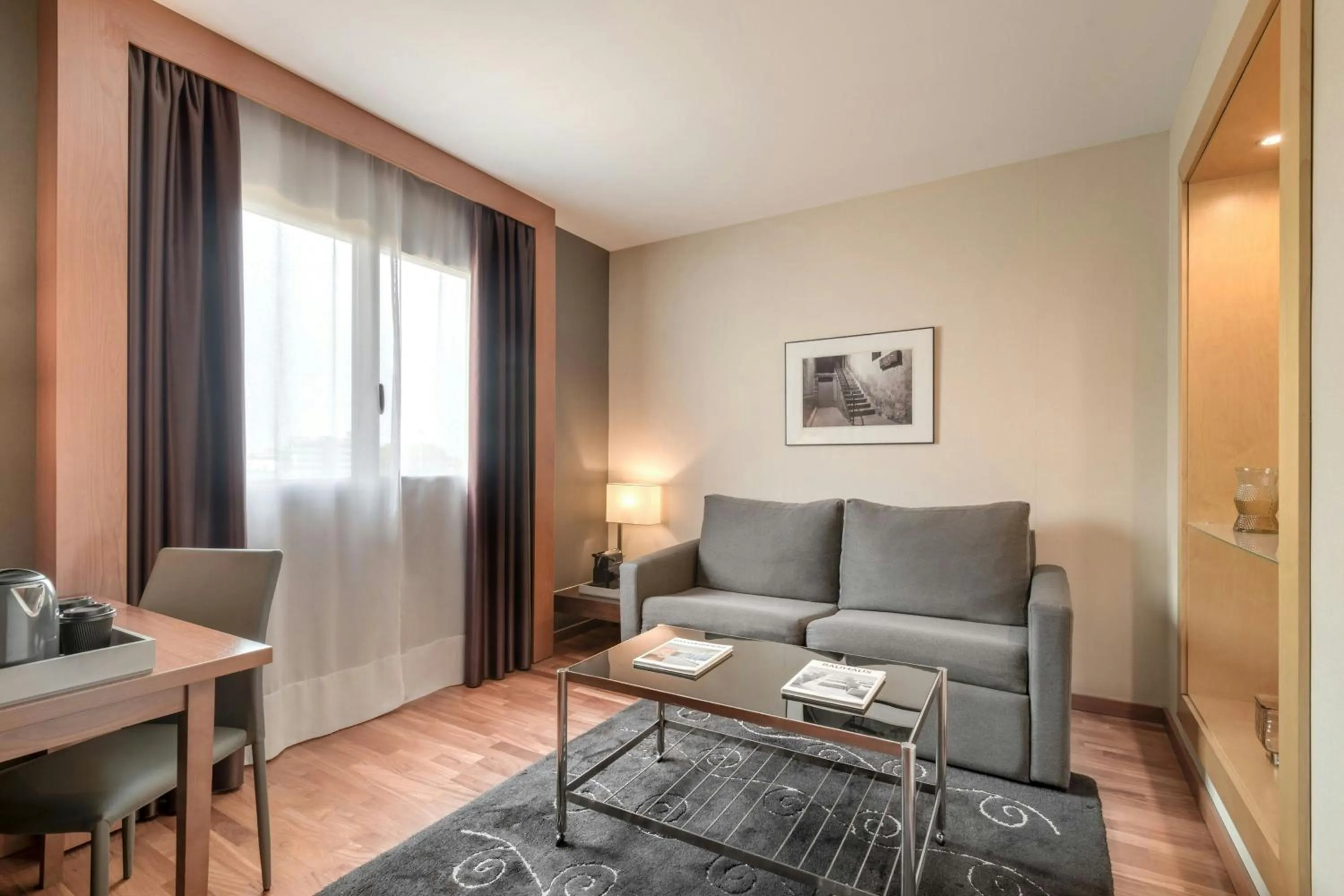 Bedroom in AC Hotel Sevilla Fórum by Marriott