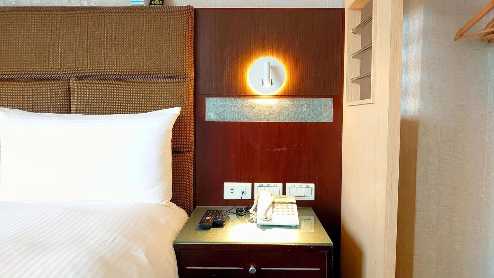 Bed in Hub Hotel Banqiao Branch