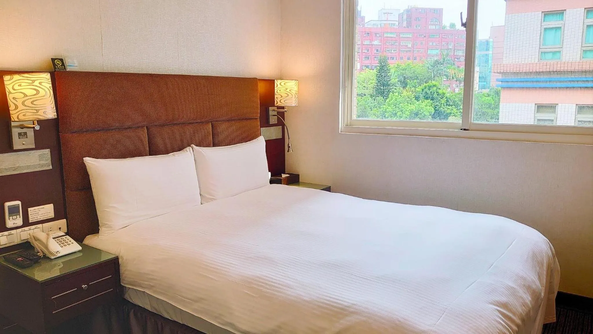 Bed in Hub Hotel Banqiao Branch