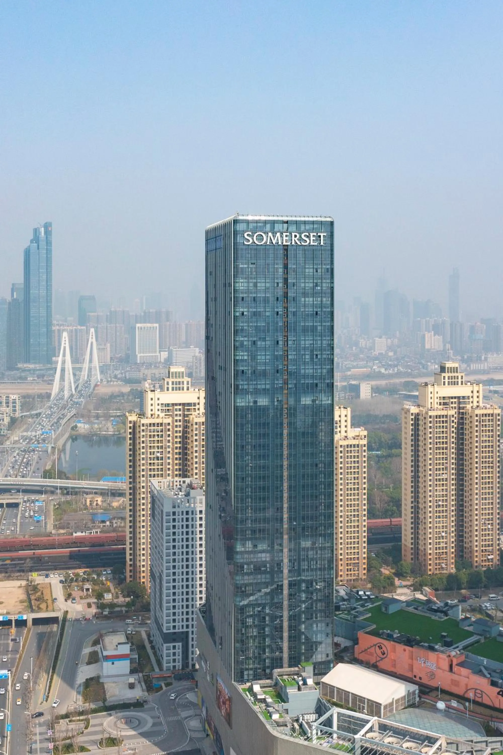 Property building in Somerset Future Center Wuhan