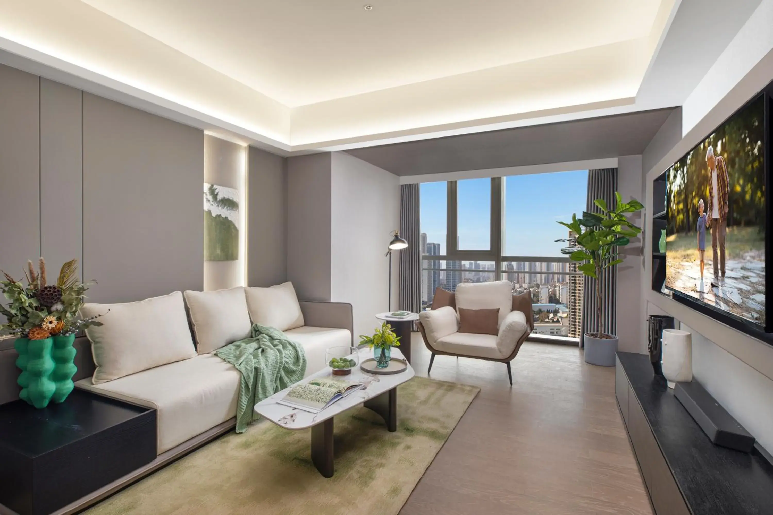 Two Bedroom Executive in Somerset Future Center Wuhan Two Bedroom Executive in Somerset Future Center Wuhan