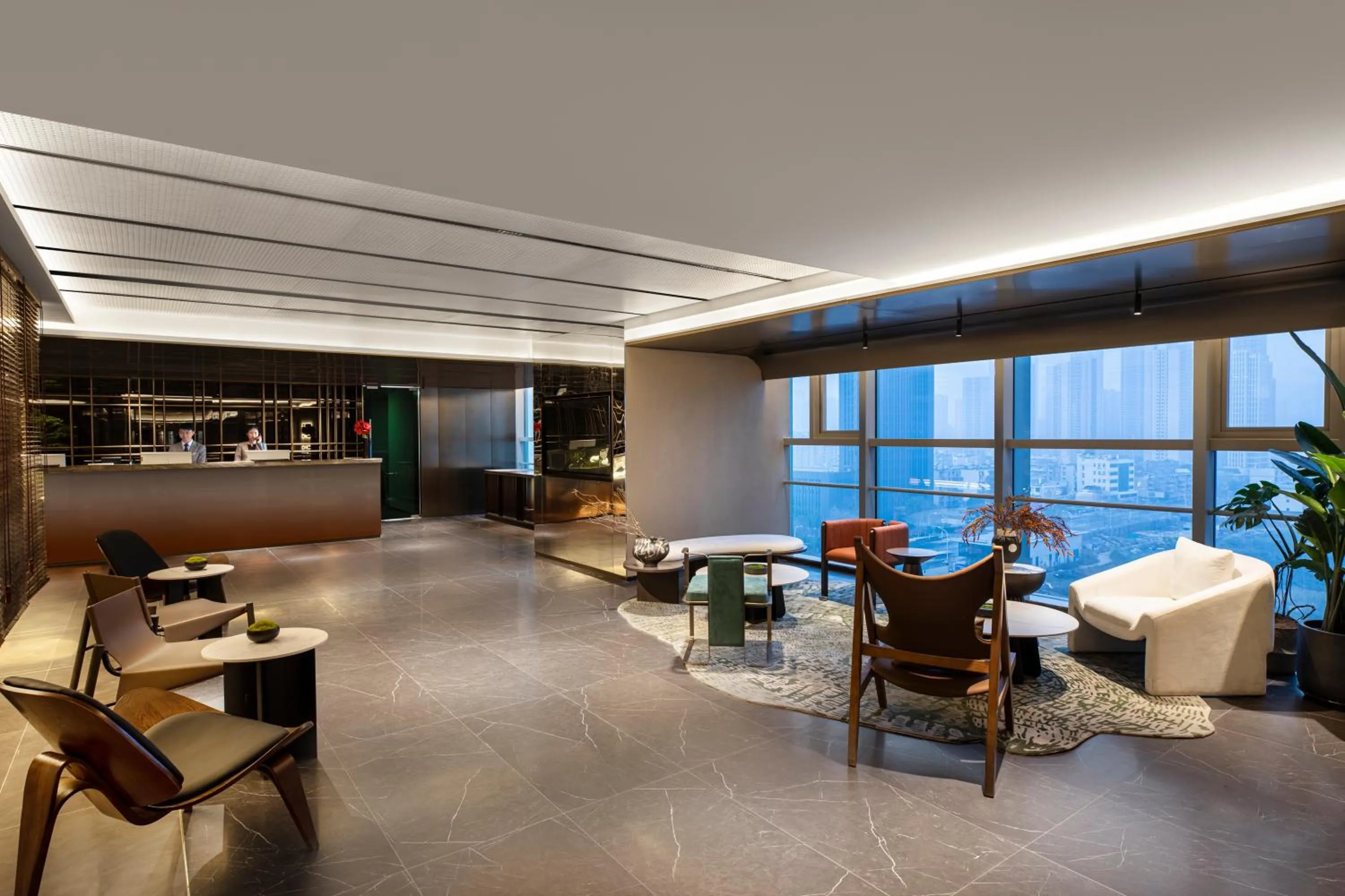 Seating area in Somerset Future Center Wuhan