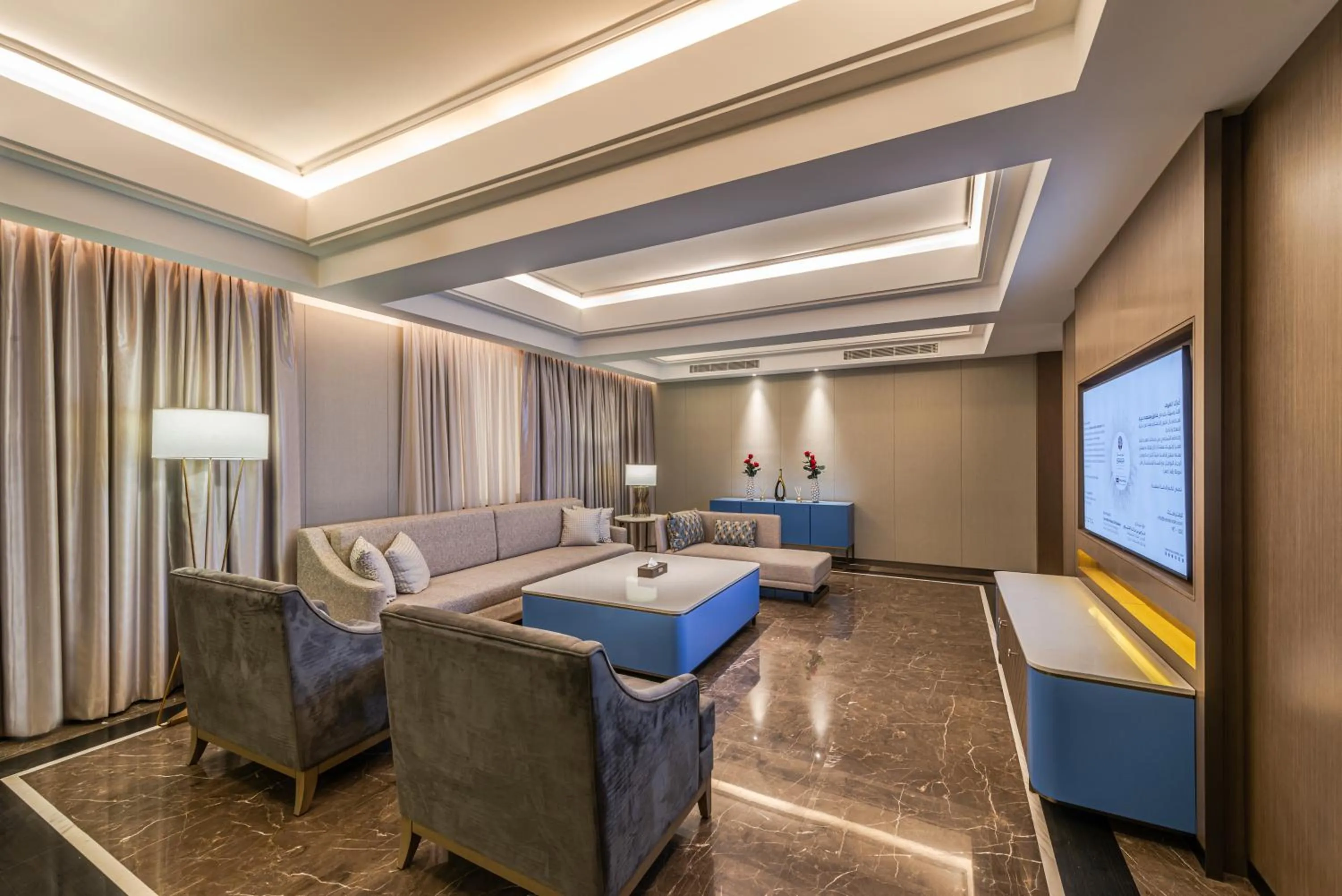 Communal lounge/ TV room in Braira Al Ahsa