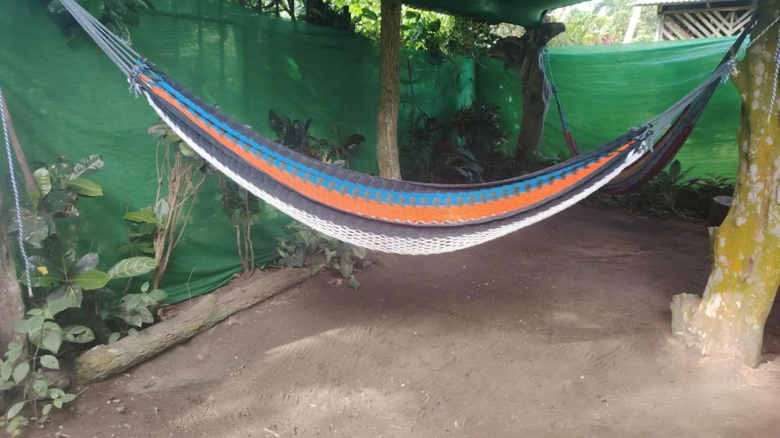 Living room in Cabinas Tortuguero Natural