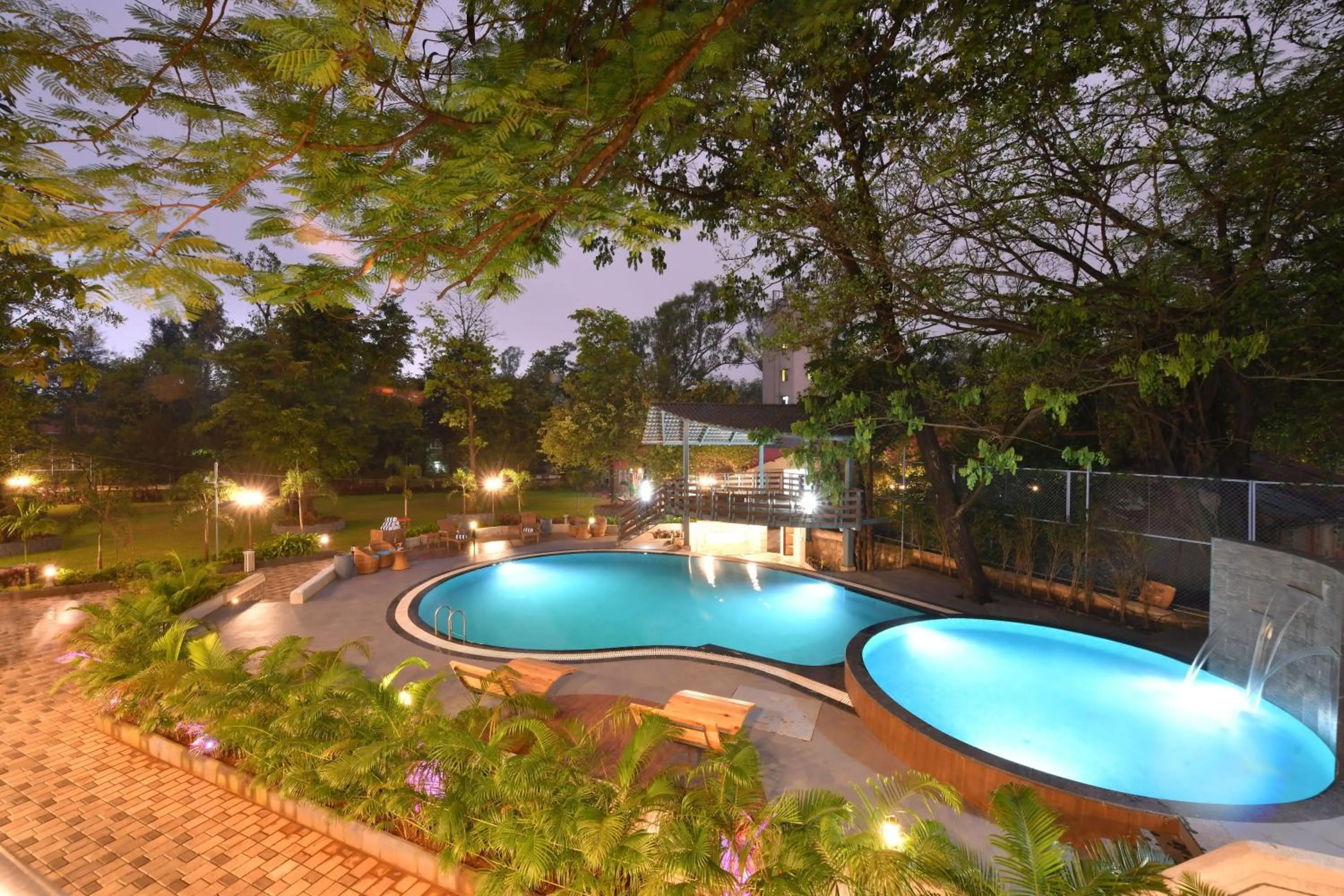 Swimming pool in Arova Woods Zinc Journey by The Fern, Lonavala