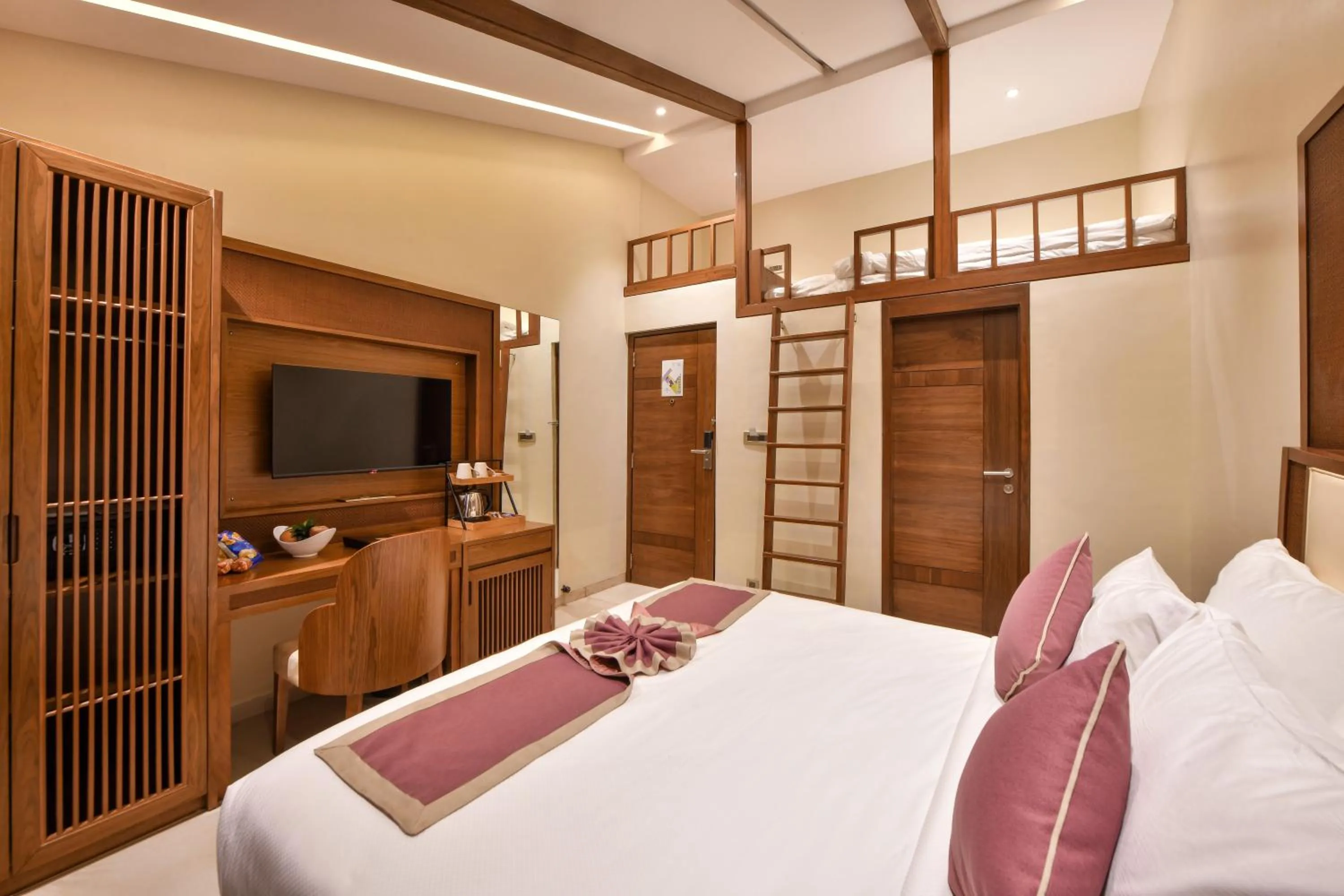 Bed in Arova Woods Zinc Journey by The Fern, Lonavala