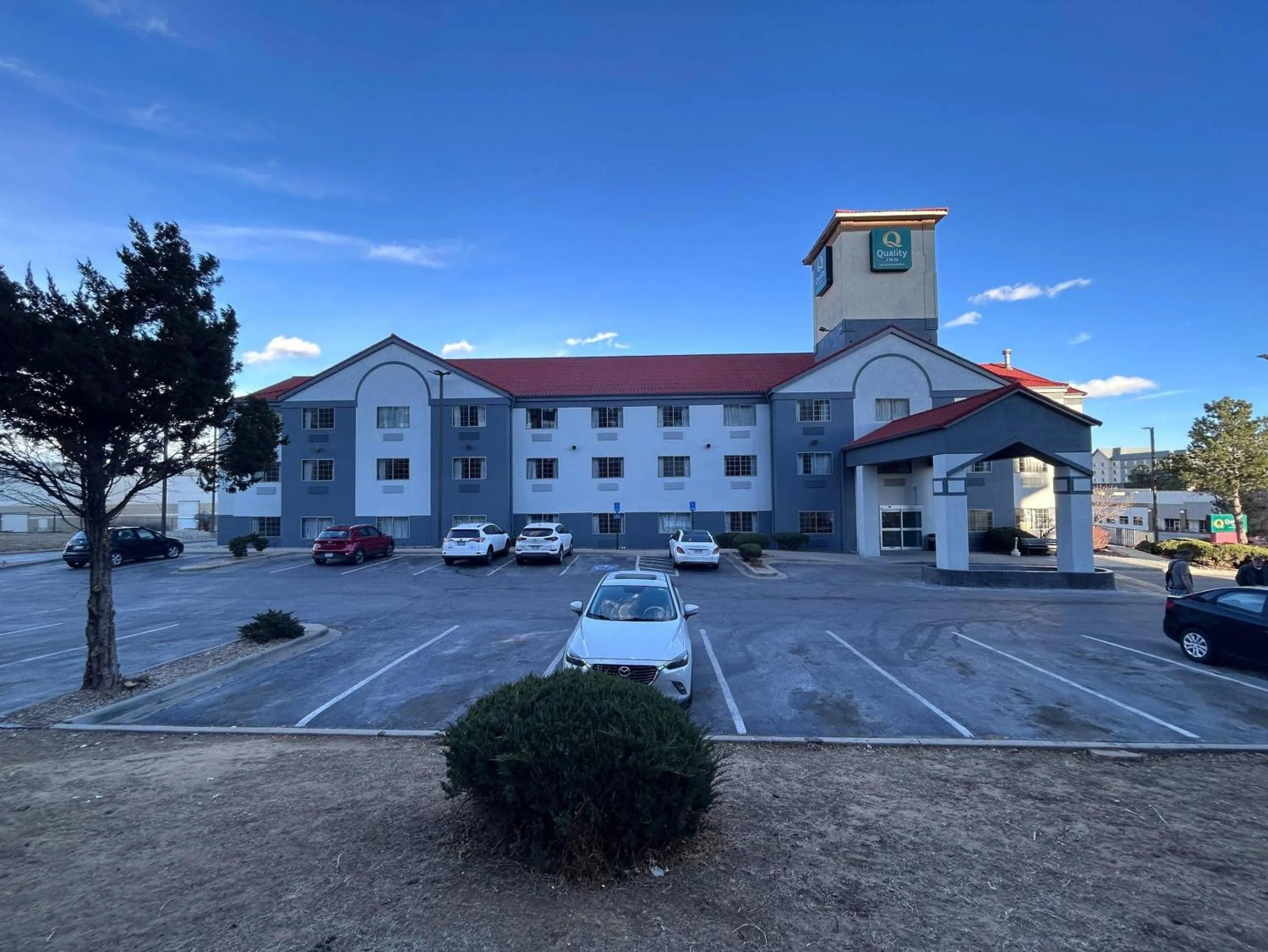 Property building in Quality Inn Denver Tech Center