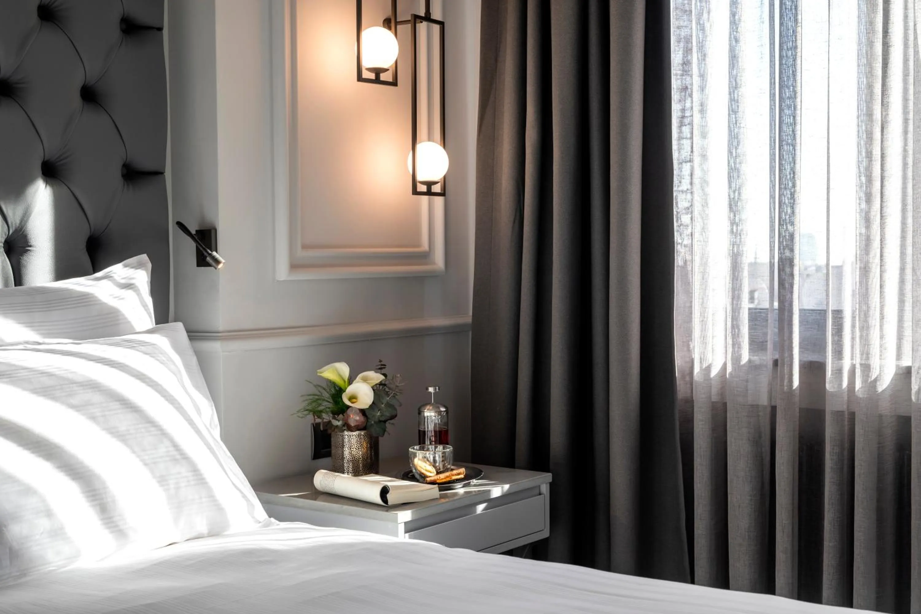 Bed in Wish More Hotel Şişli