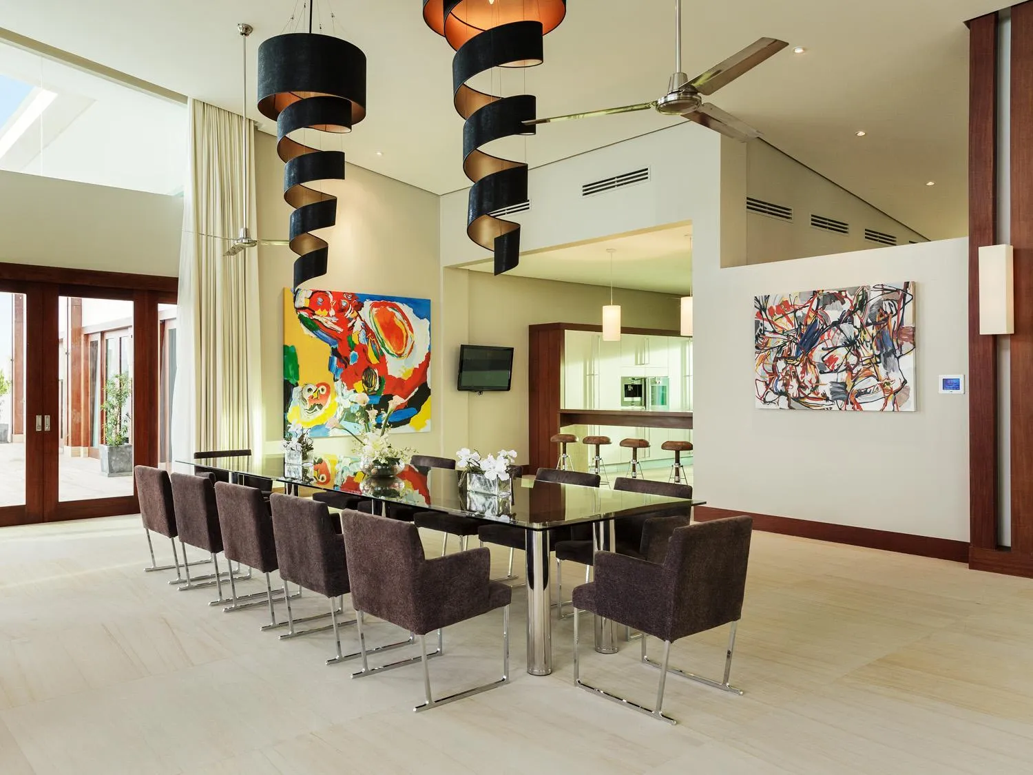 Dining area in Under the Stars Luxury Apartment