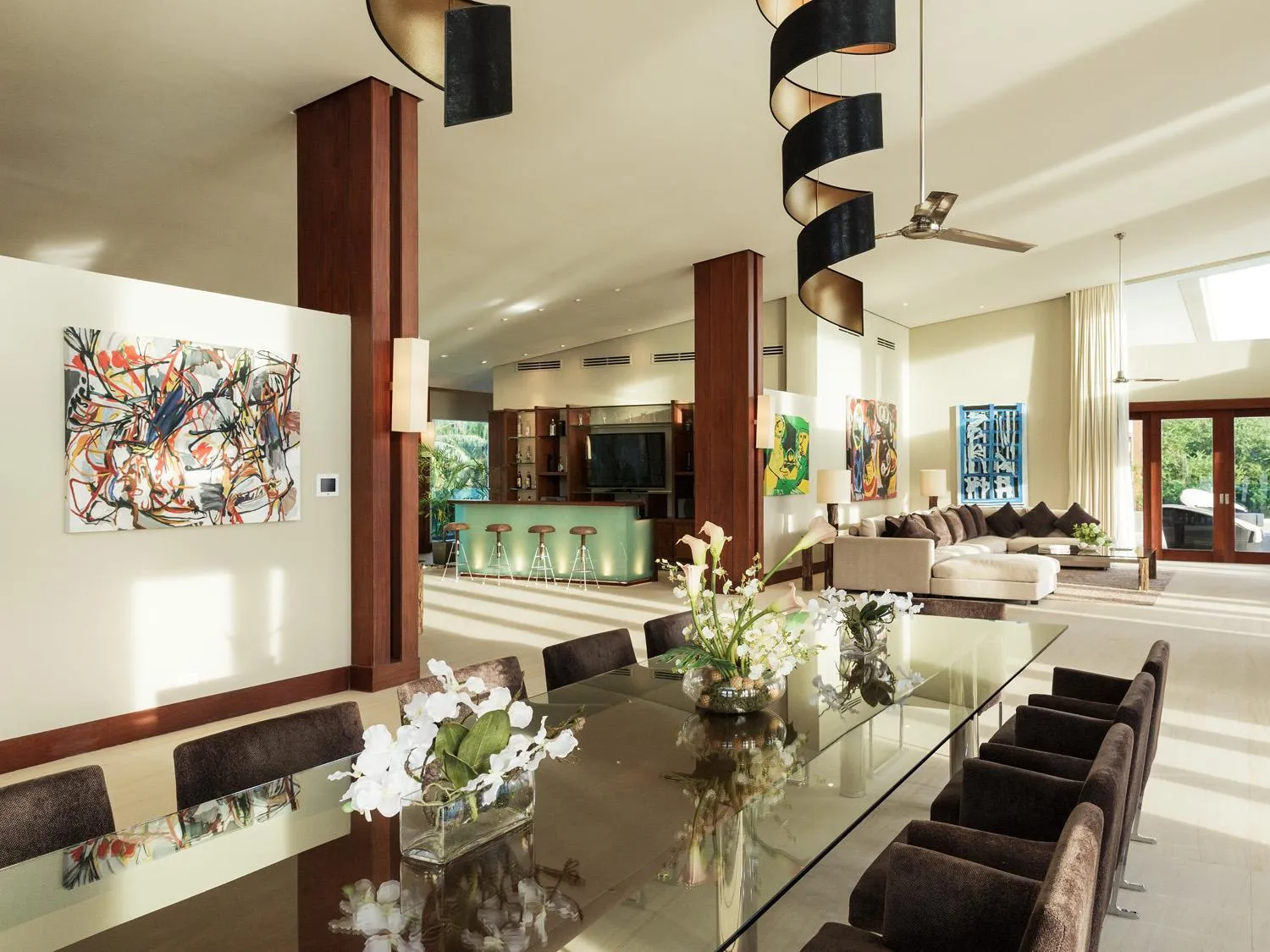 Dining area in Under the Stars Luxury Apartment