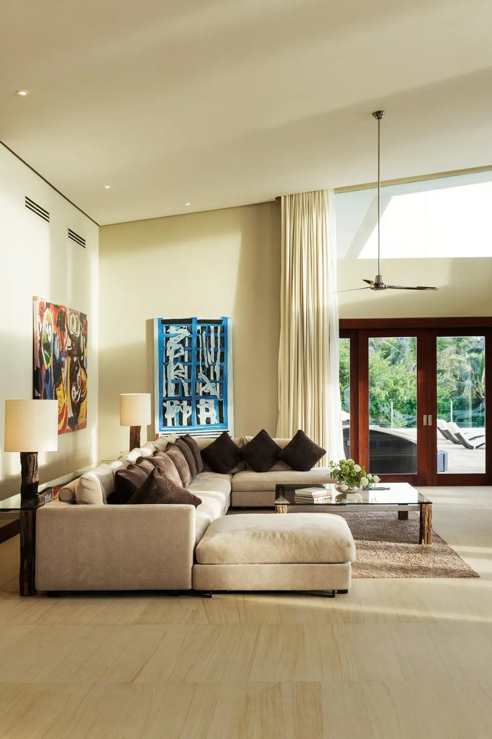 Living room in Under the Stars Luxury Apartment