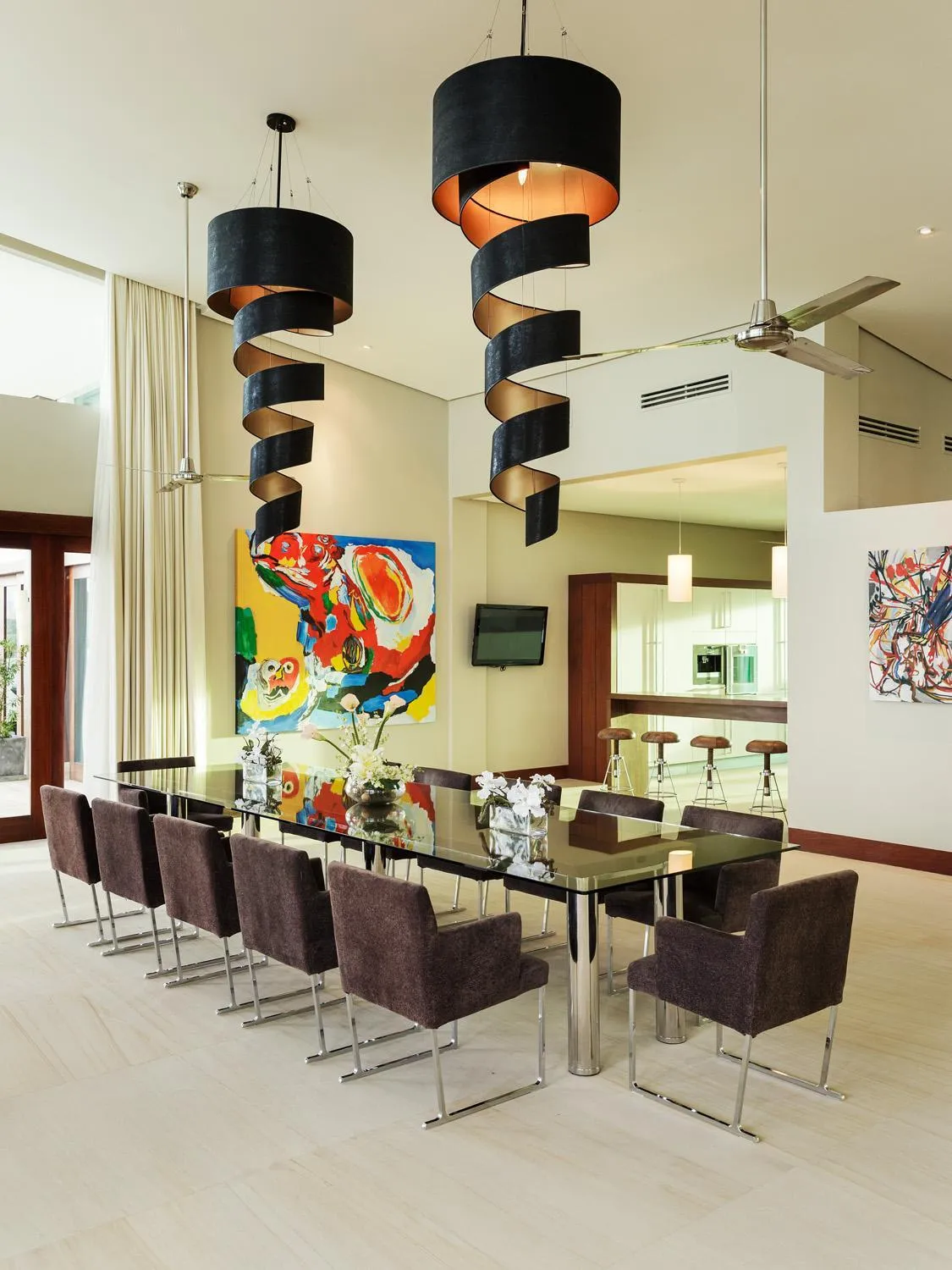 Dining area in Under the Stars Luxury Apartment