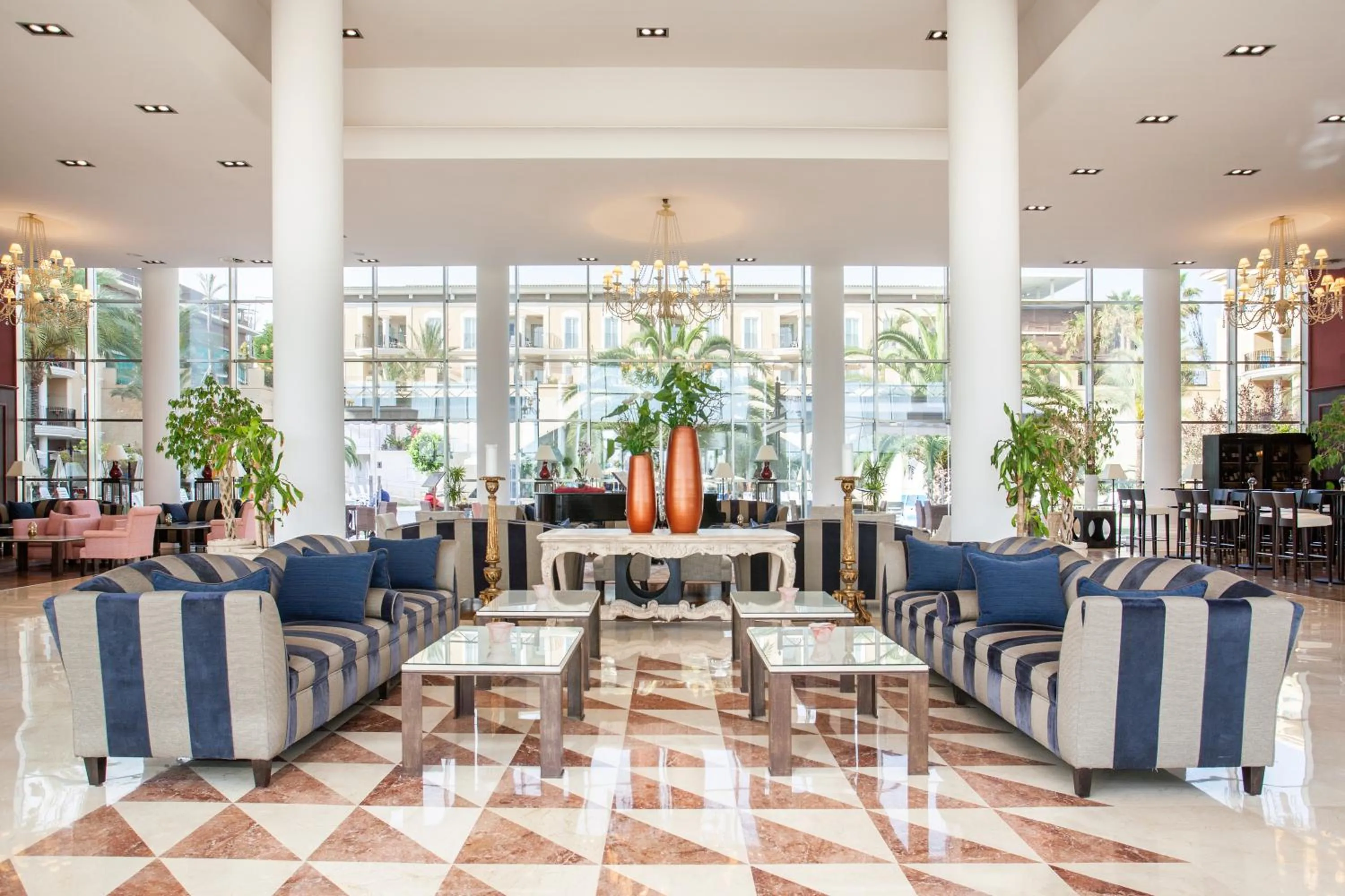 Lobby or reception in Grupotel Playa de Palma Suites & Spa
