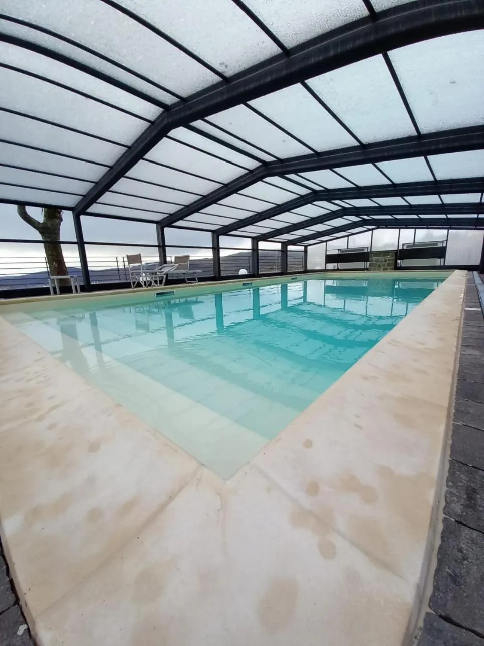 Swimming pool in Hotel Valle del Fiora