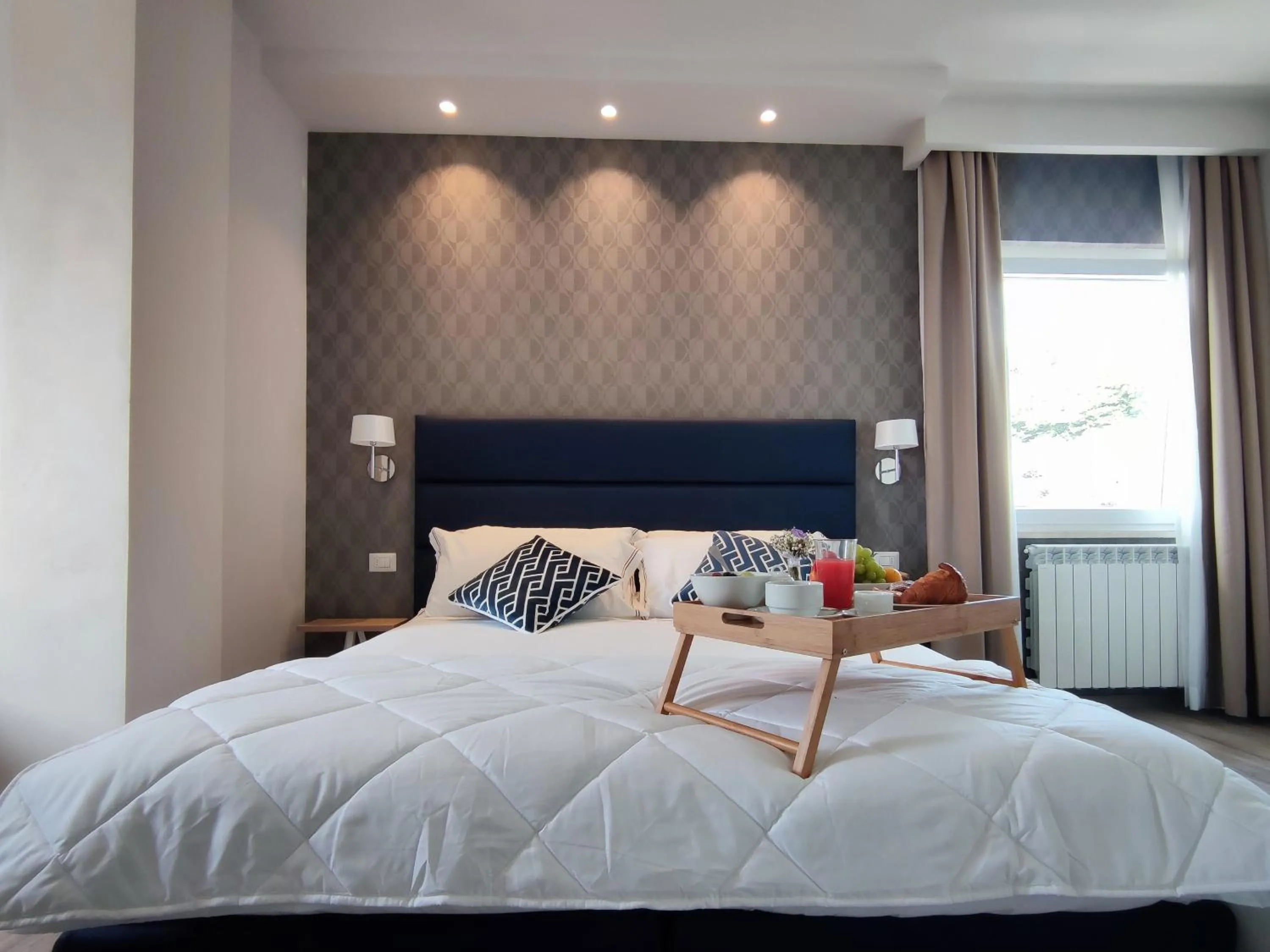 Bedroom, Bed in Hotel Valle del Fiora